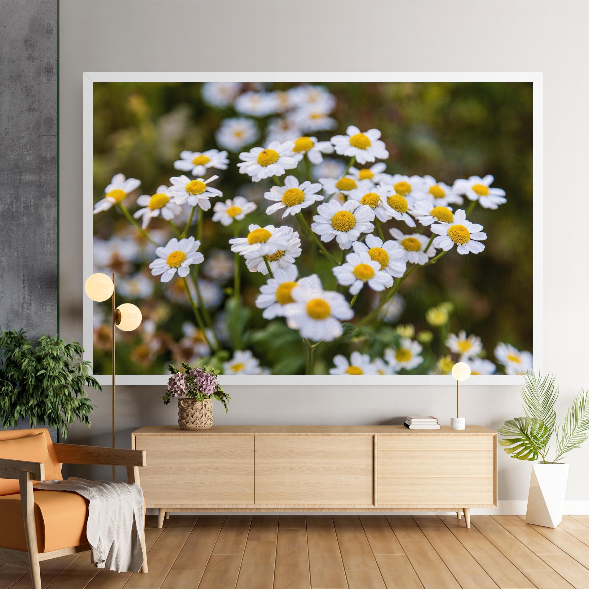Leinwandbild Flowers Garden mockup 9