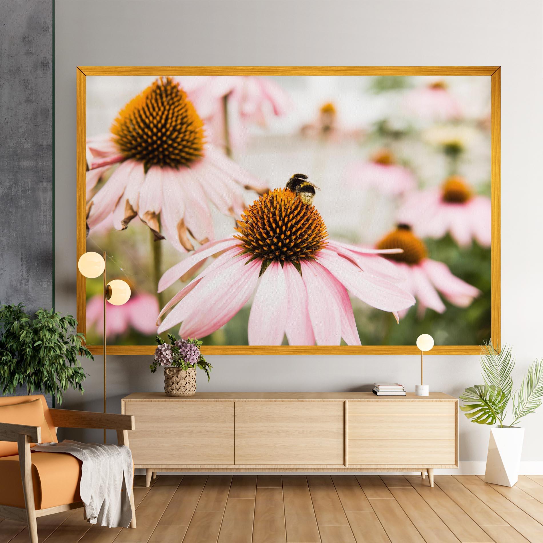 Leinwandbild Daylight Flower mockup 9