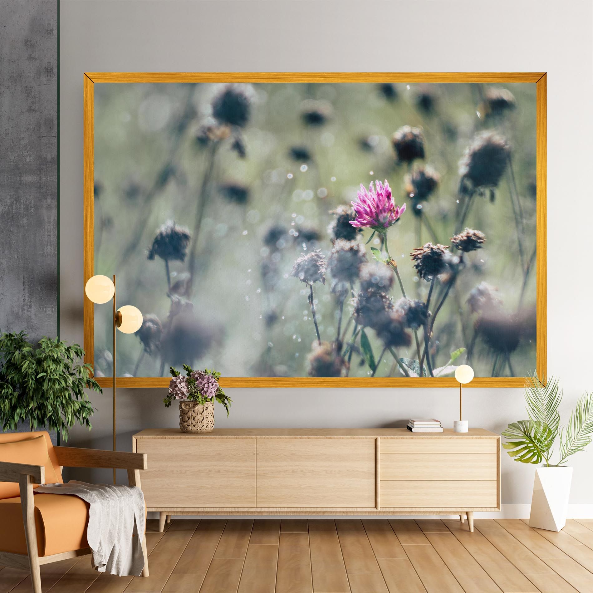 Dreamy Purple Flower mockup 9