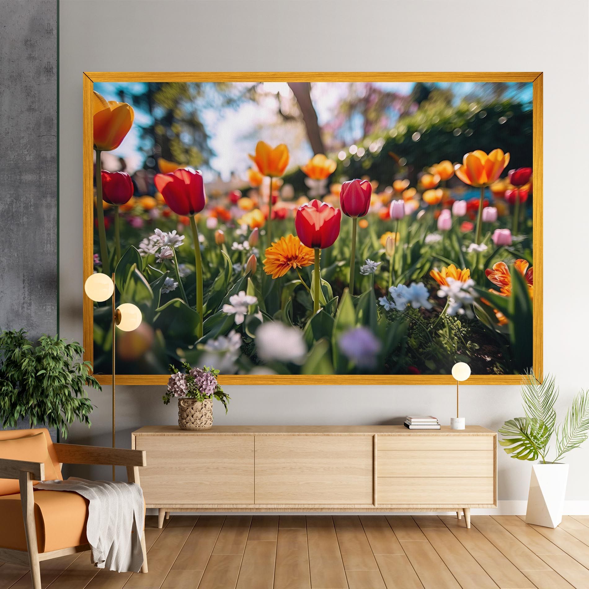 Garden Tulips Mix mockup 9