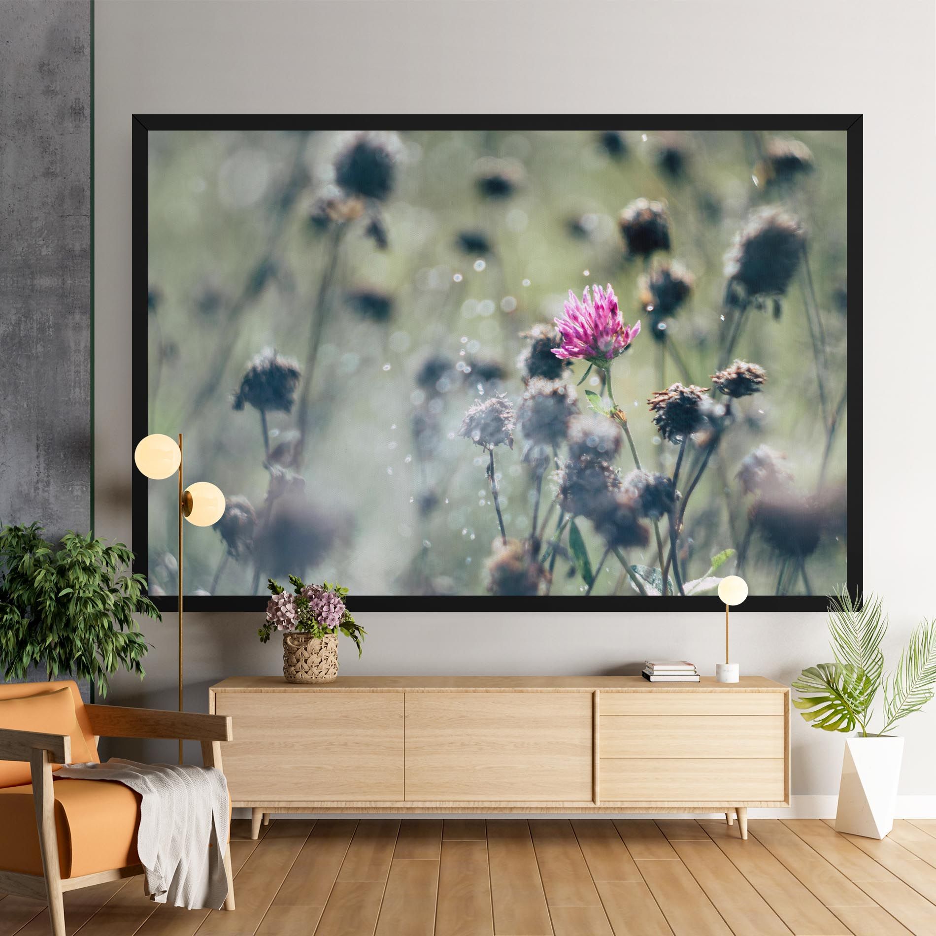 Dreamy Purple Flower mockup 9