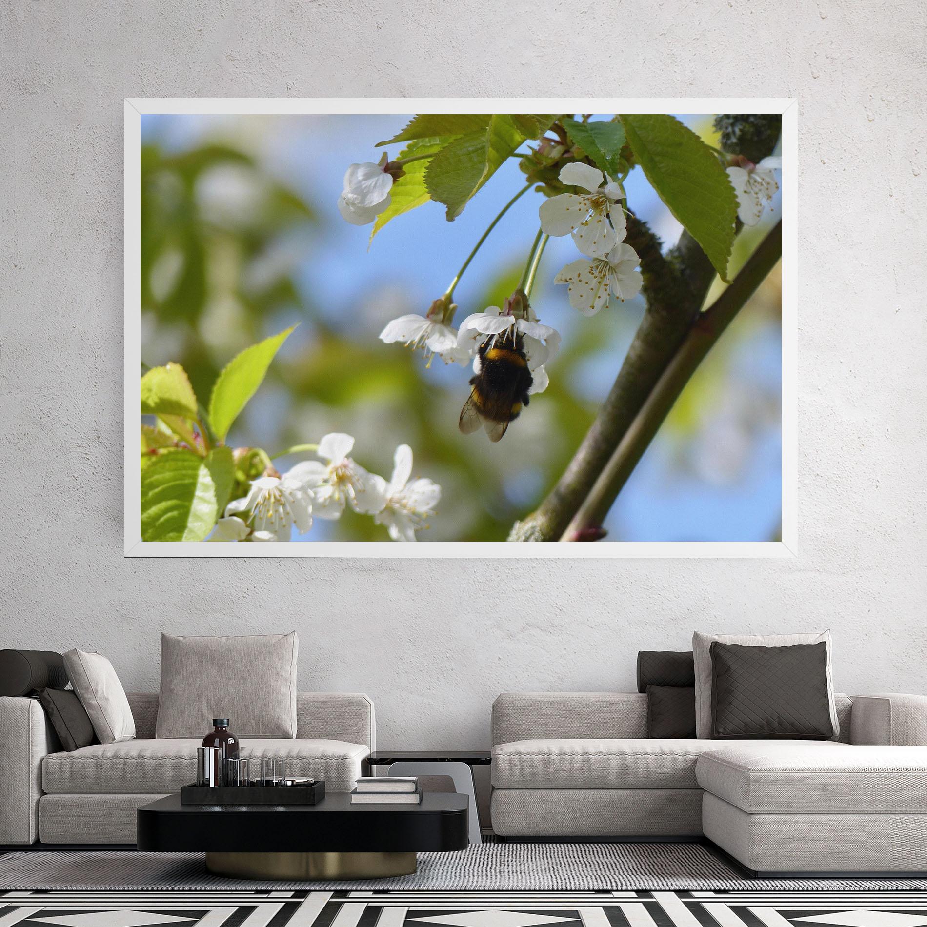 Leinwandbild Bee Wild Tree mockup 2