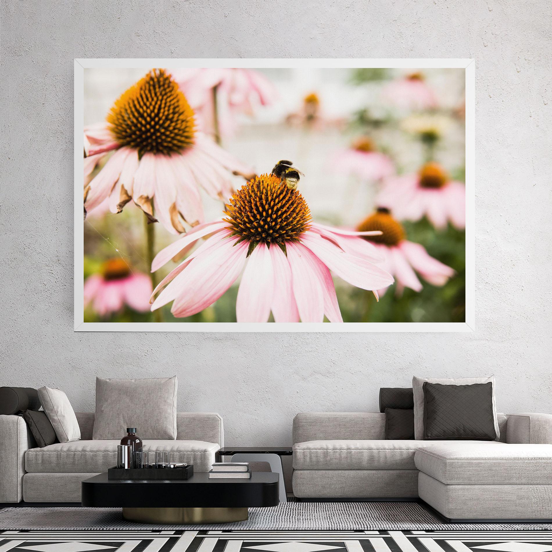 Leinwandbild Daylight Flower mockup 2