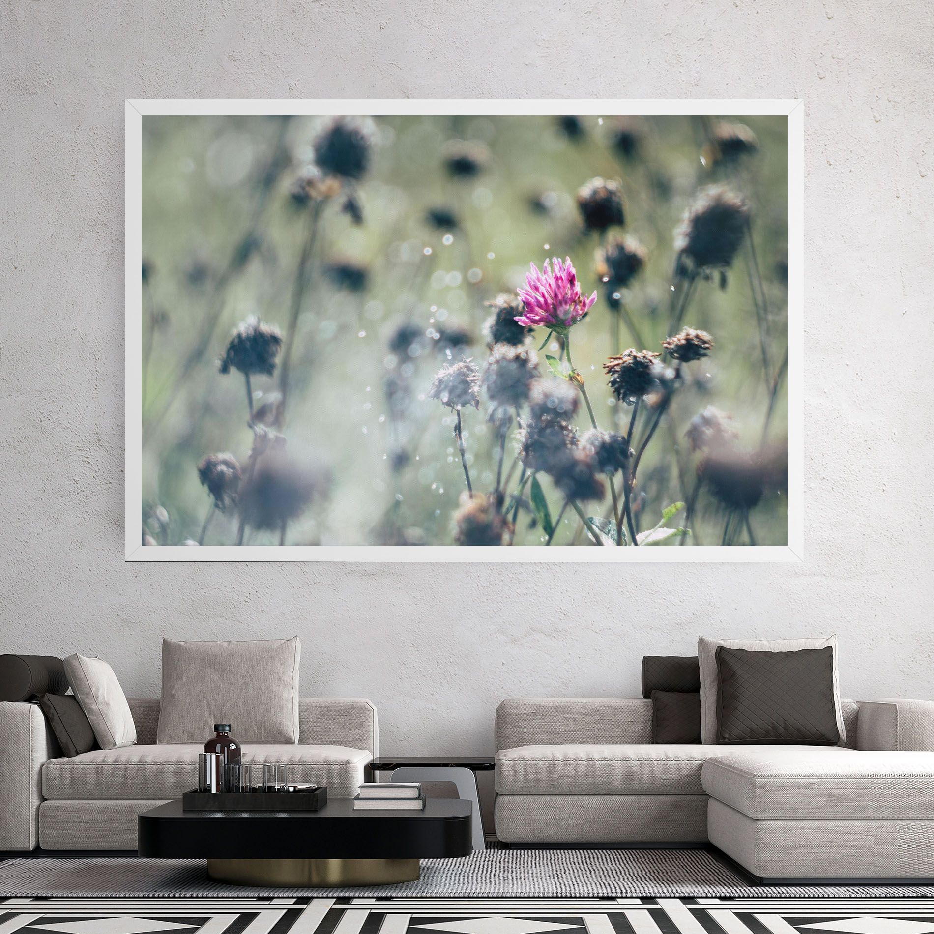 Dreamy Purple Flower mockup 2