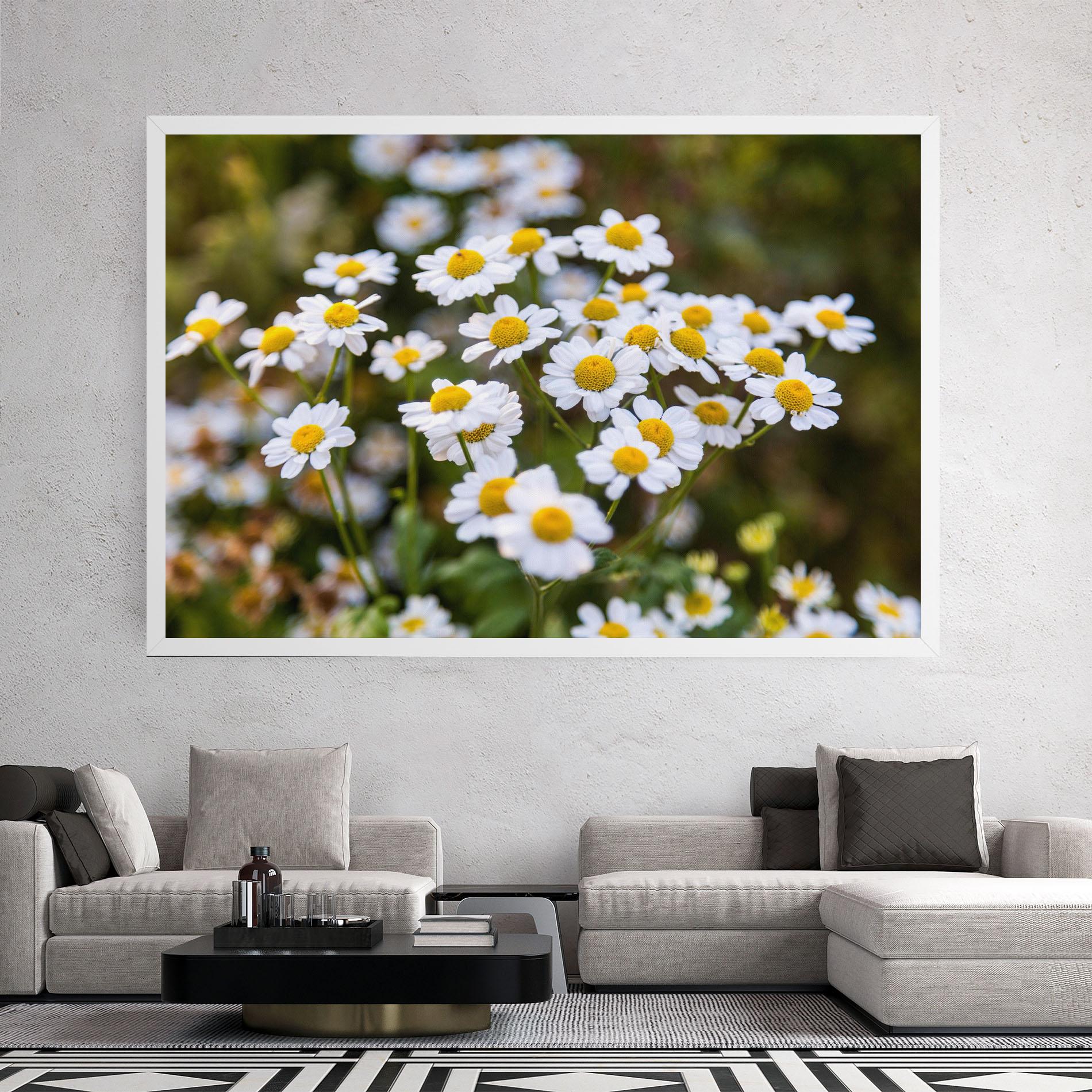 Leinwandbild Flowers Garden mockup 2