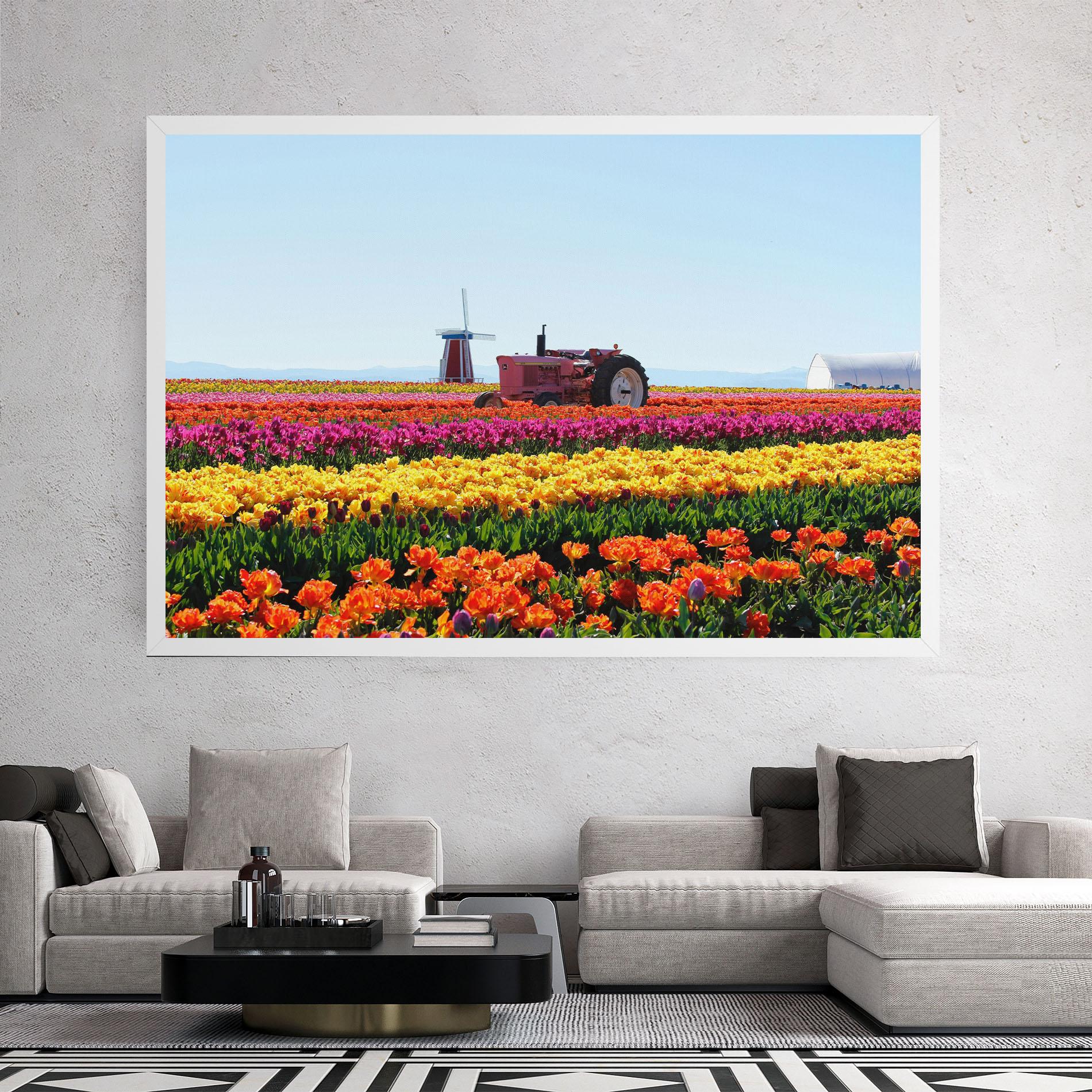 Leinwandbild Working Wild Field mockup 2