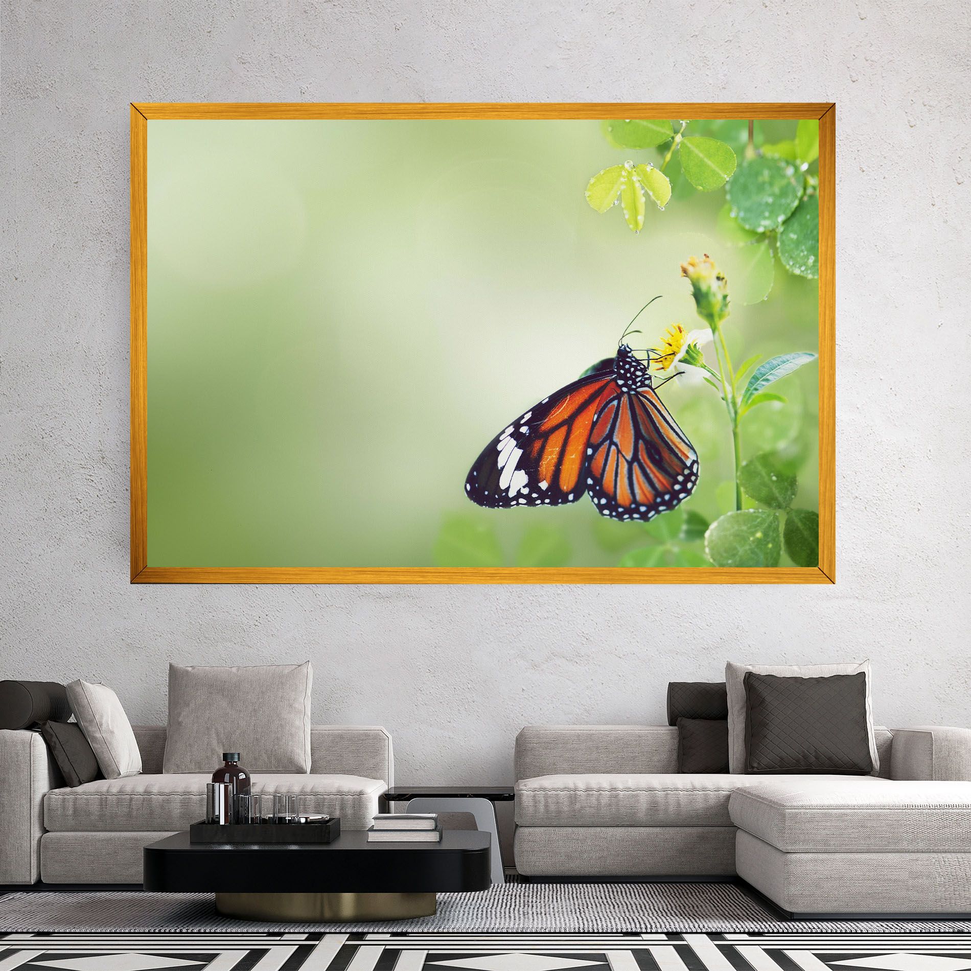 Butterfly Wild Plant mockup 2