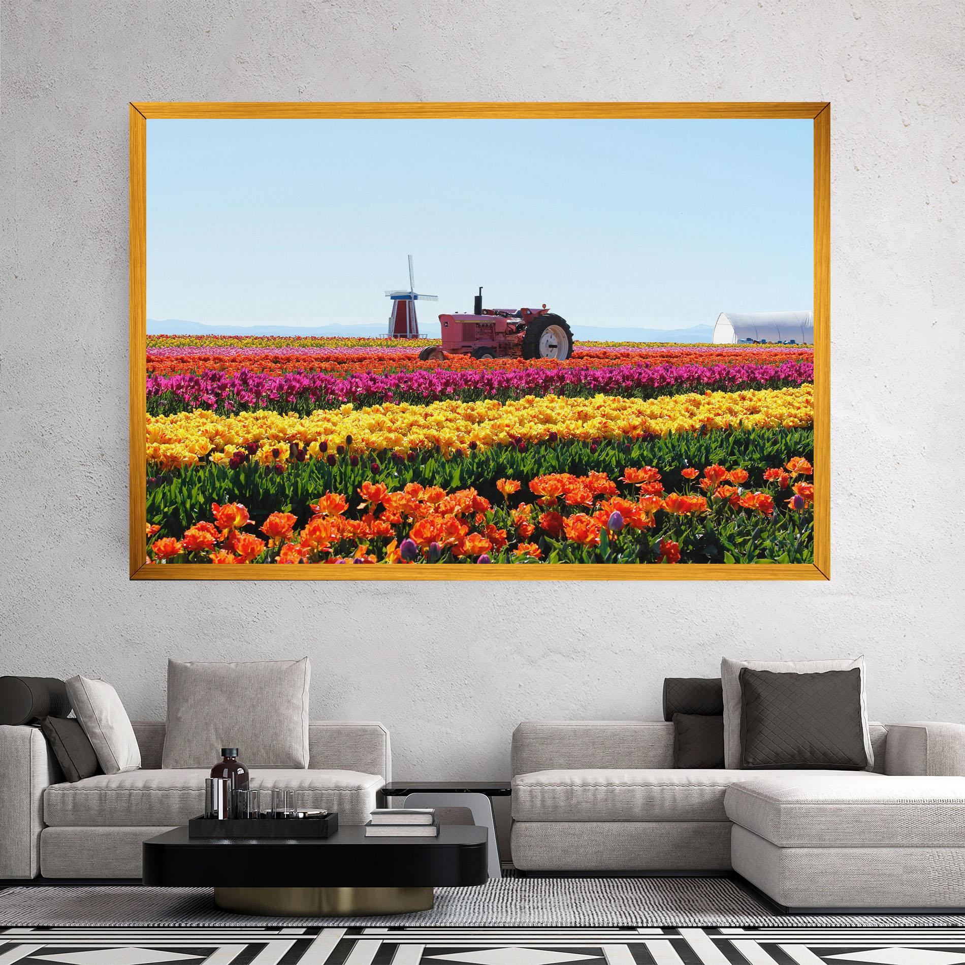 Leinwandbild Working Wild Field mockup 2