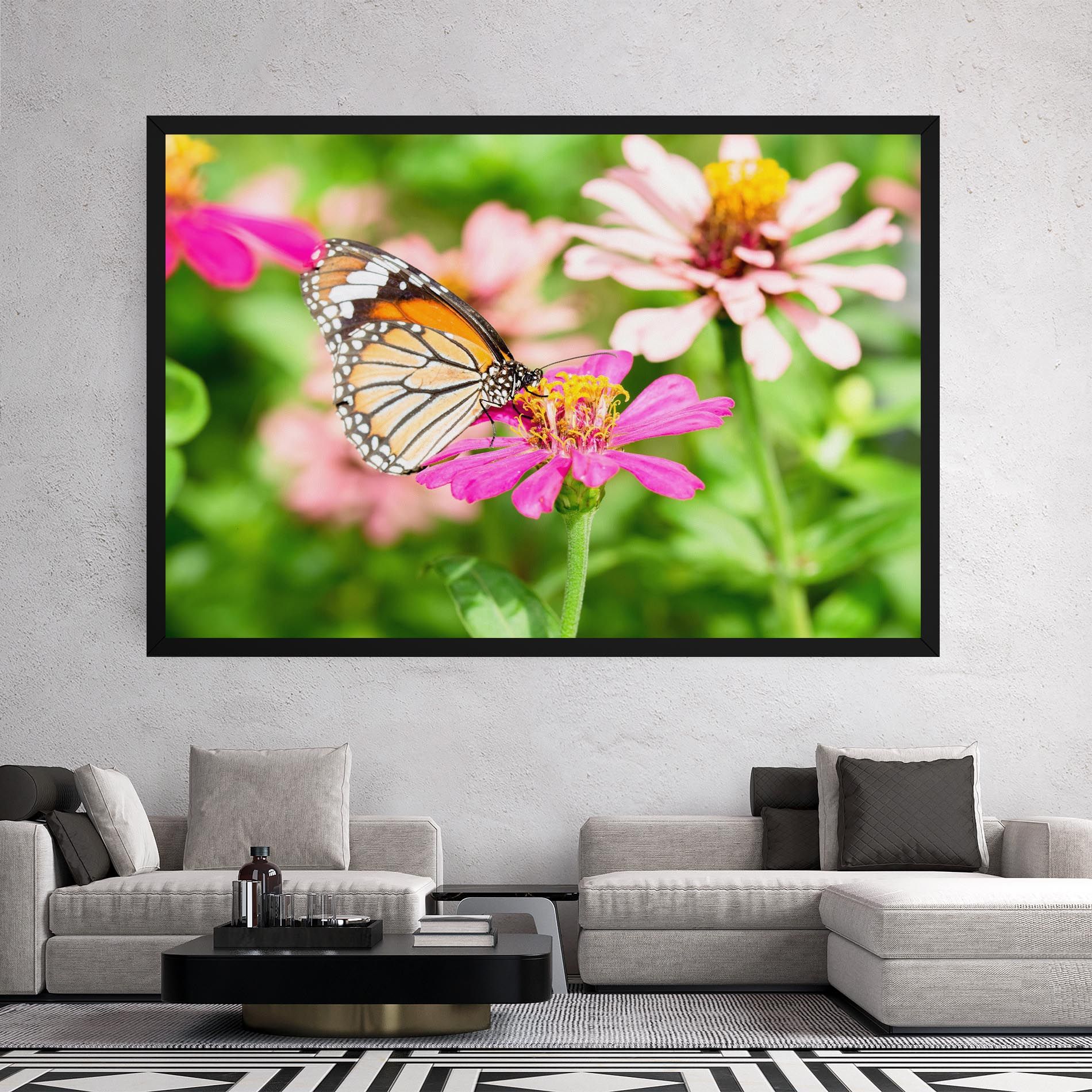 Daylight Butterfly mockup 2