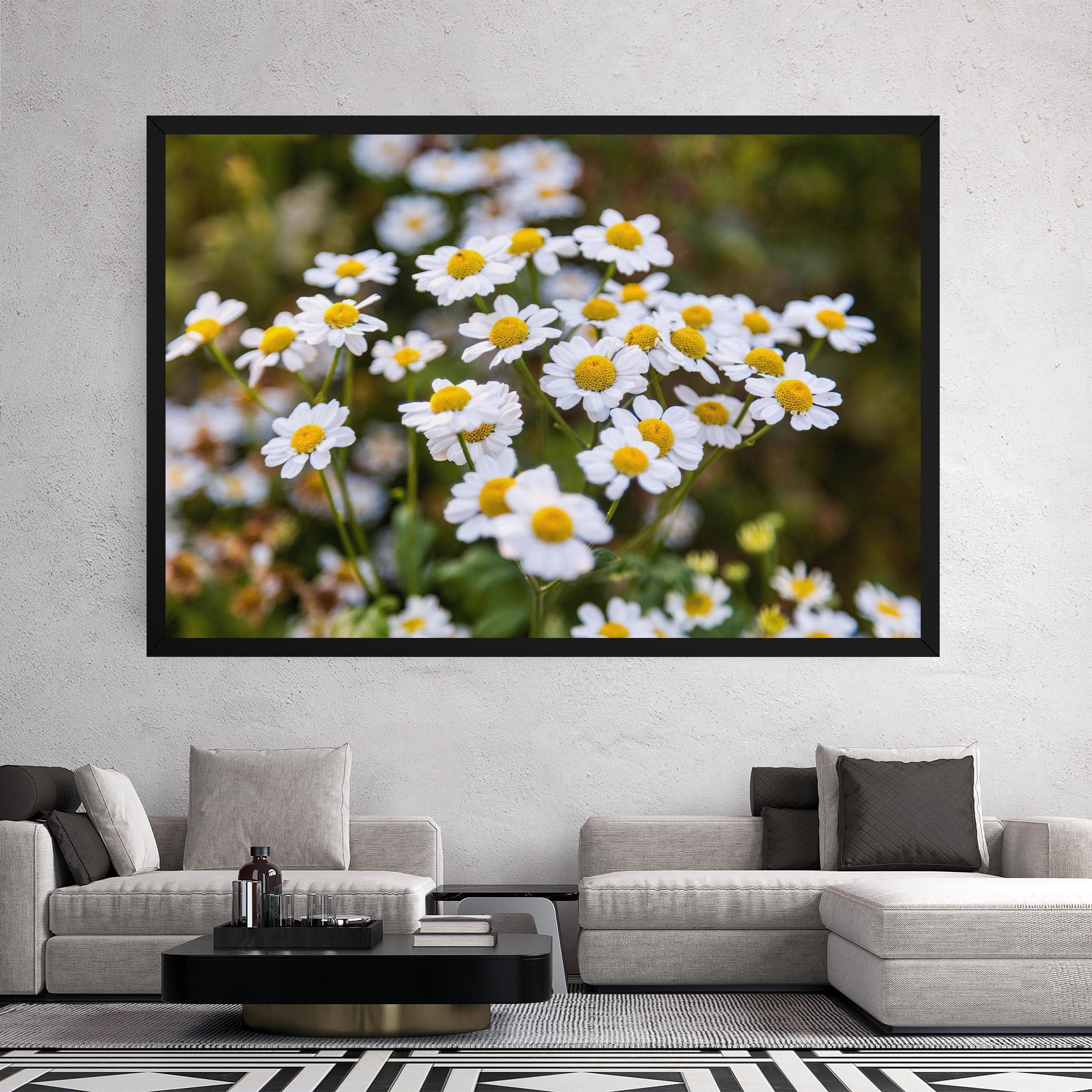 Leinwandbild Flowers Garden mockup 2