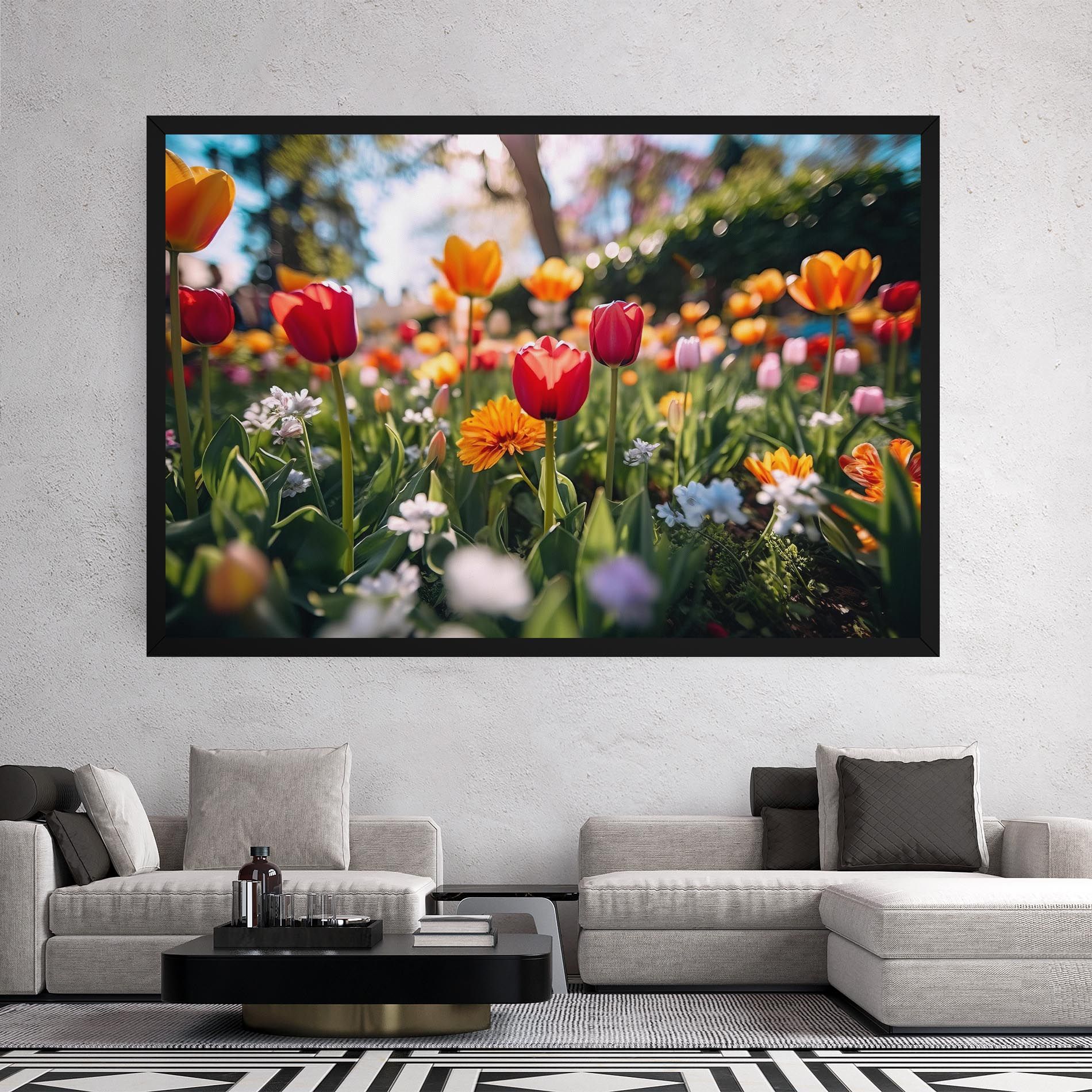 Garden Tulips Mix mockup 2