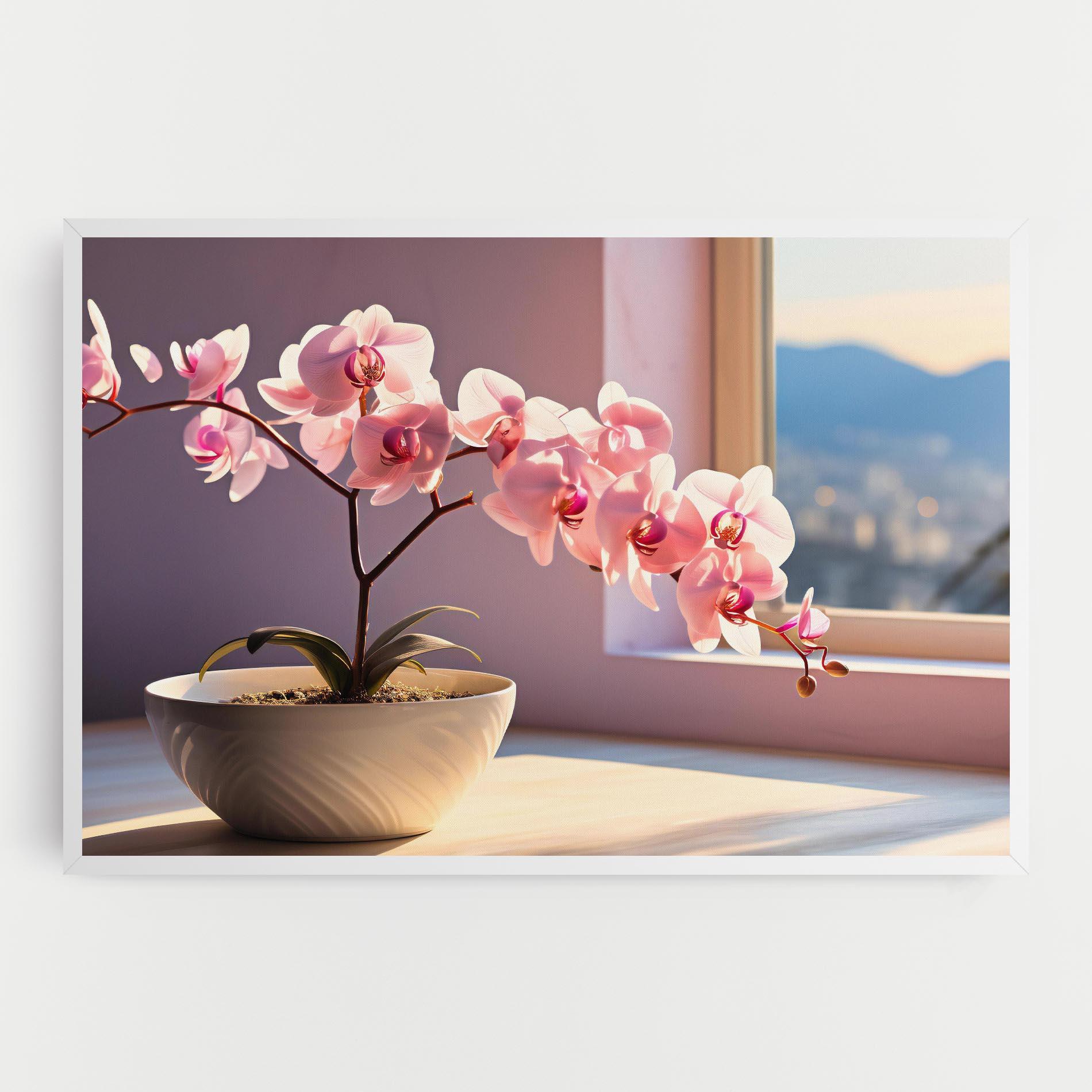 Leinwandbild Window Vase mockup 0