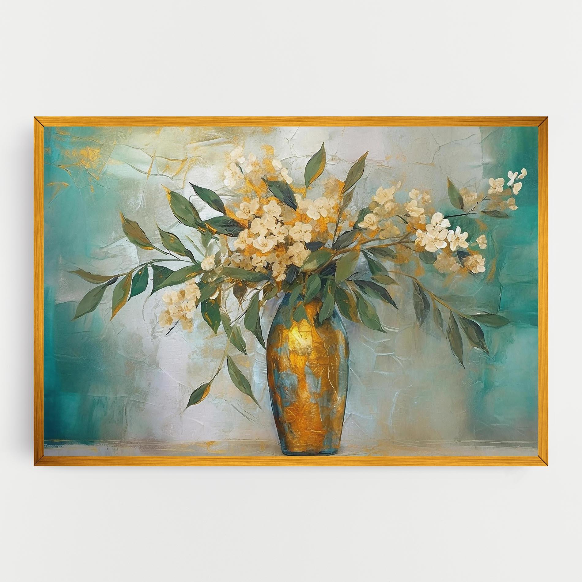 Leinwandbild Abstract Vase Art mockup 0