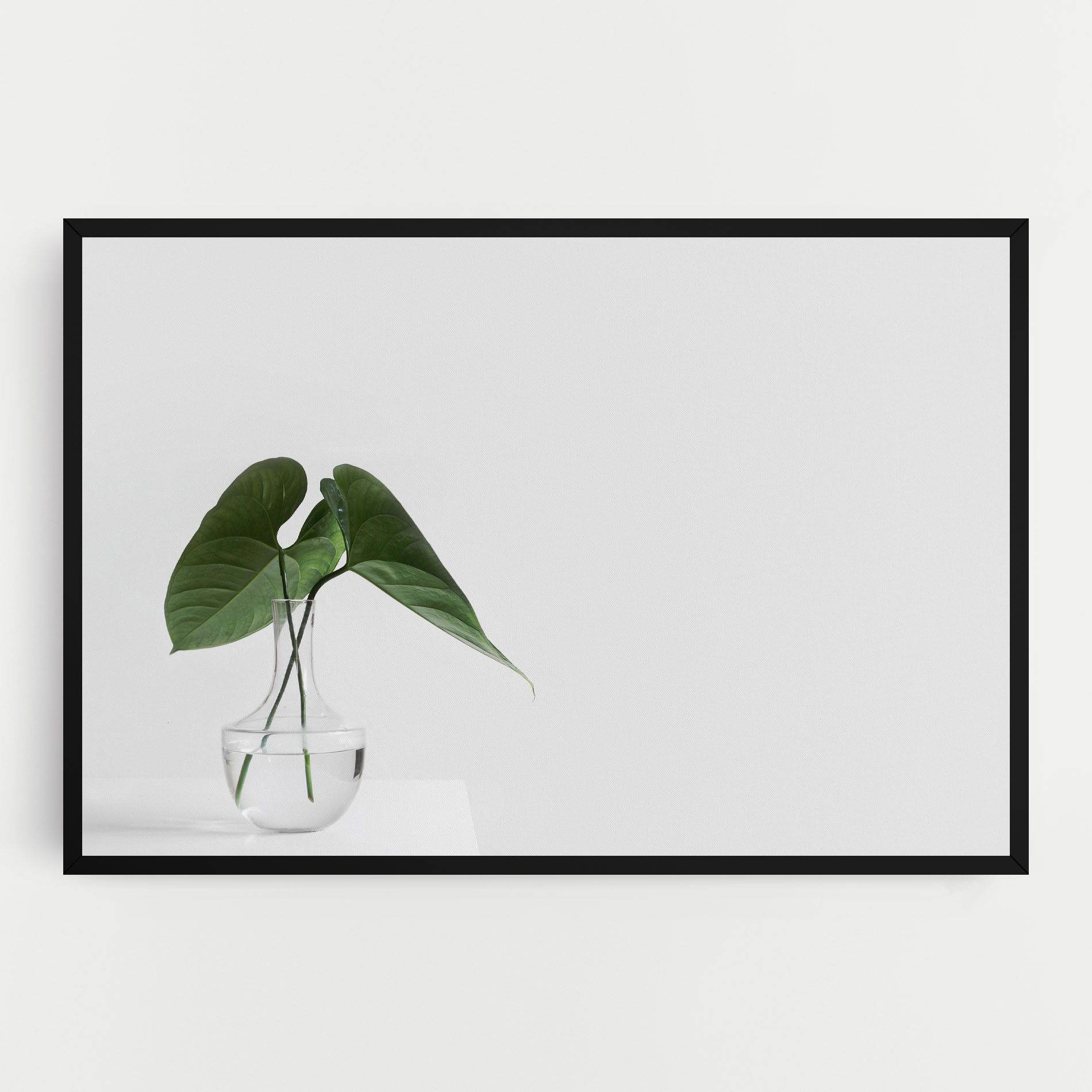 White Table Vase mockup 0