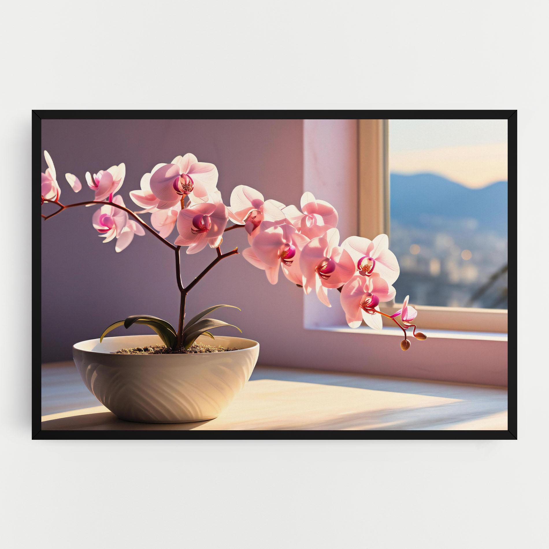 Leinwandbild Window Vase mockup 0