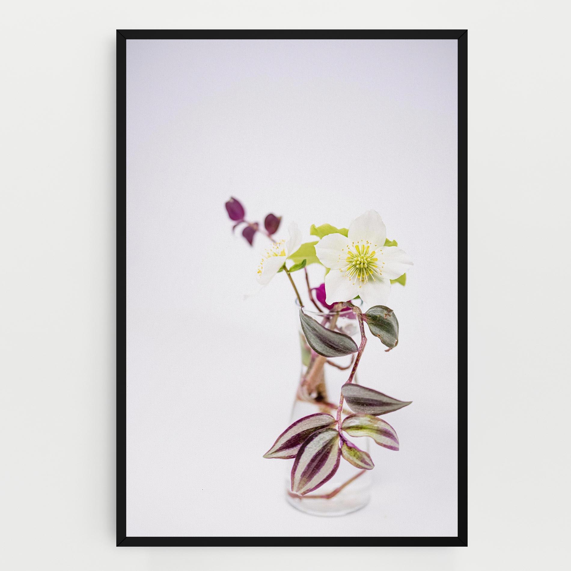 Leinwandbild Pretty Leaf Vase mockup 0
