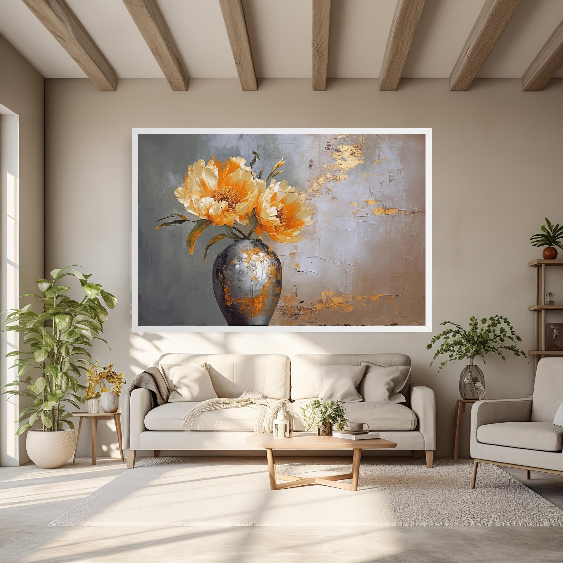 Grey Painting Vase mockup 6