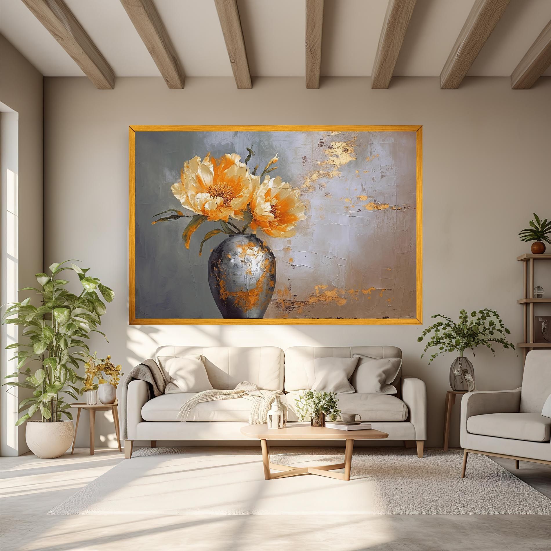 Grey Painting Vase mockup 6