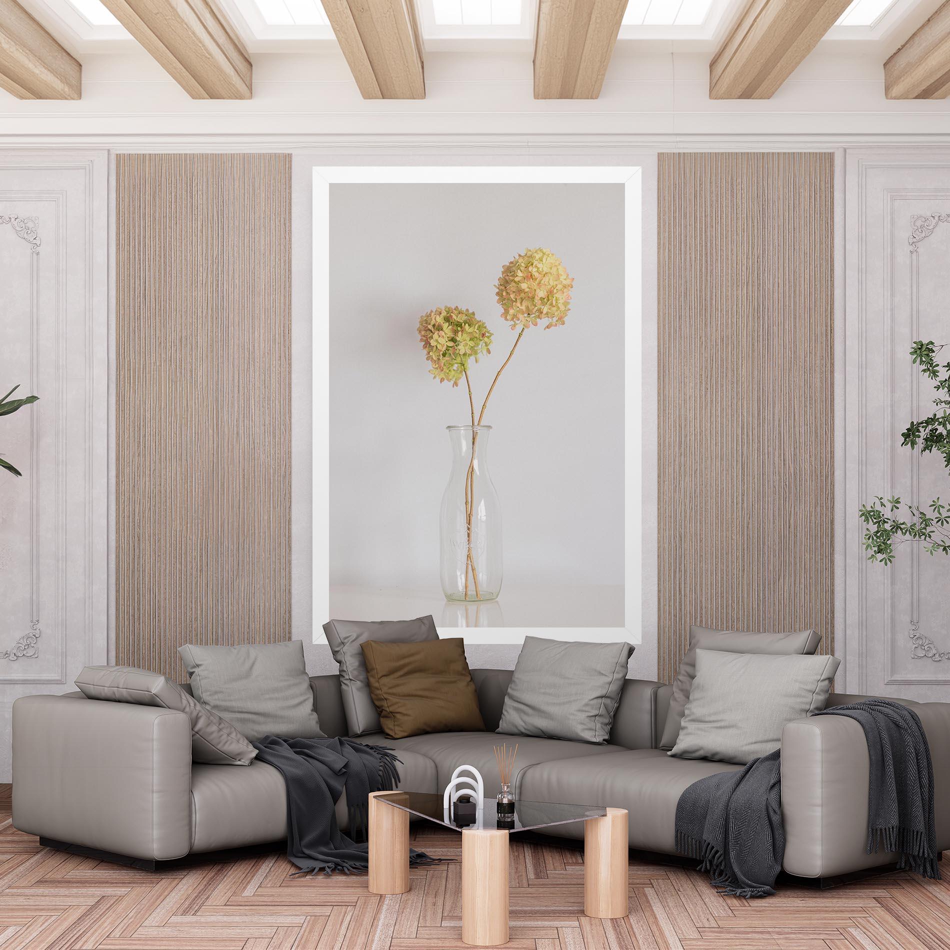 Leinwandbild Pretty Flower Vase mockup 6