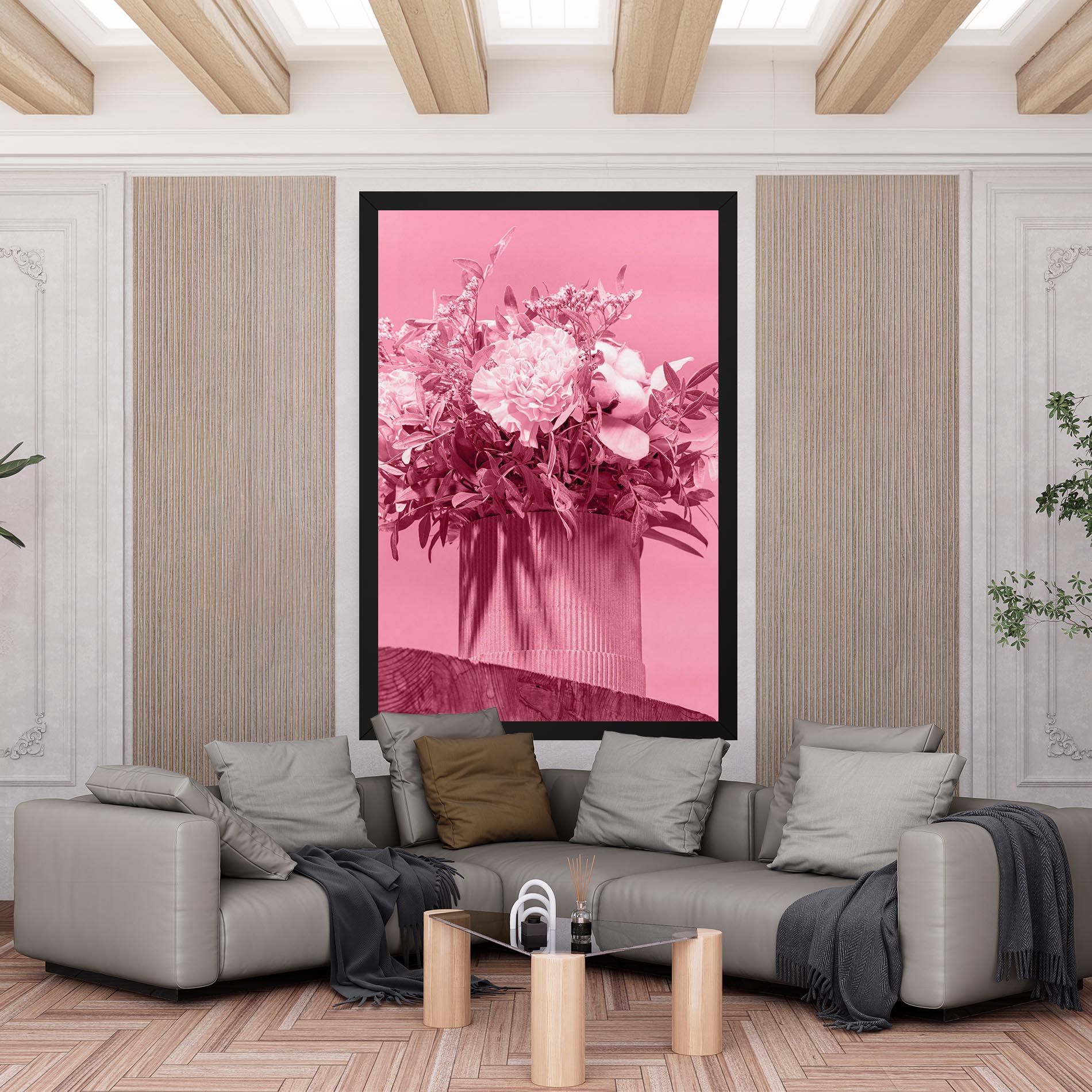 Pink Light Vase mockup 6