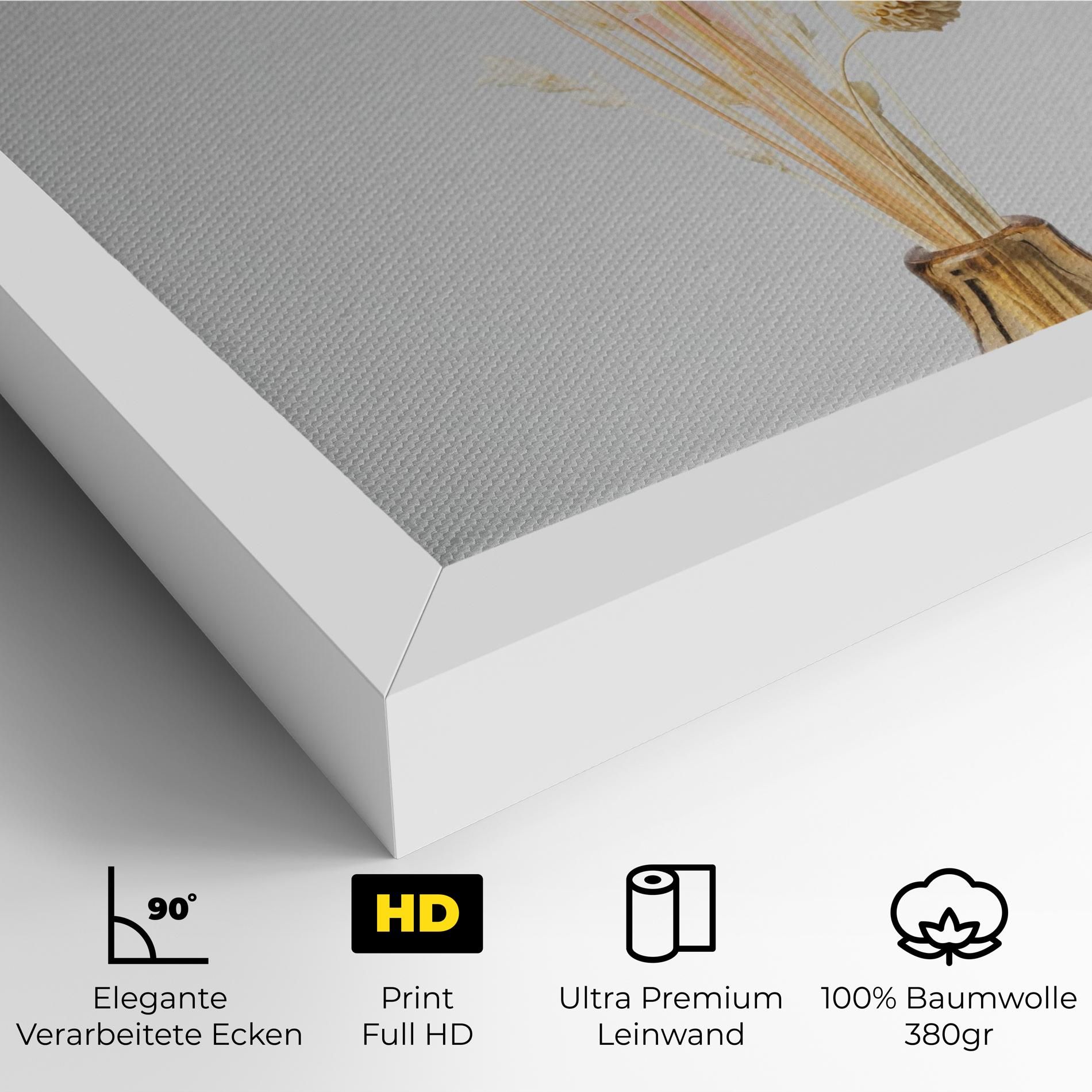 Pink Cream Flower Vase mockup 4