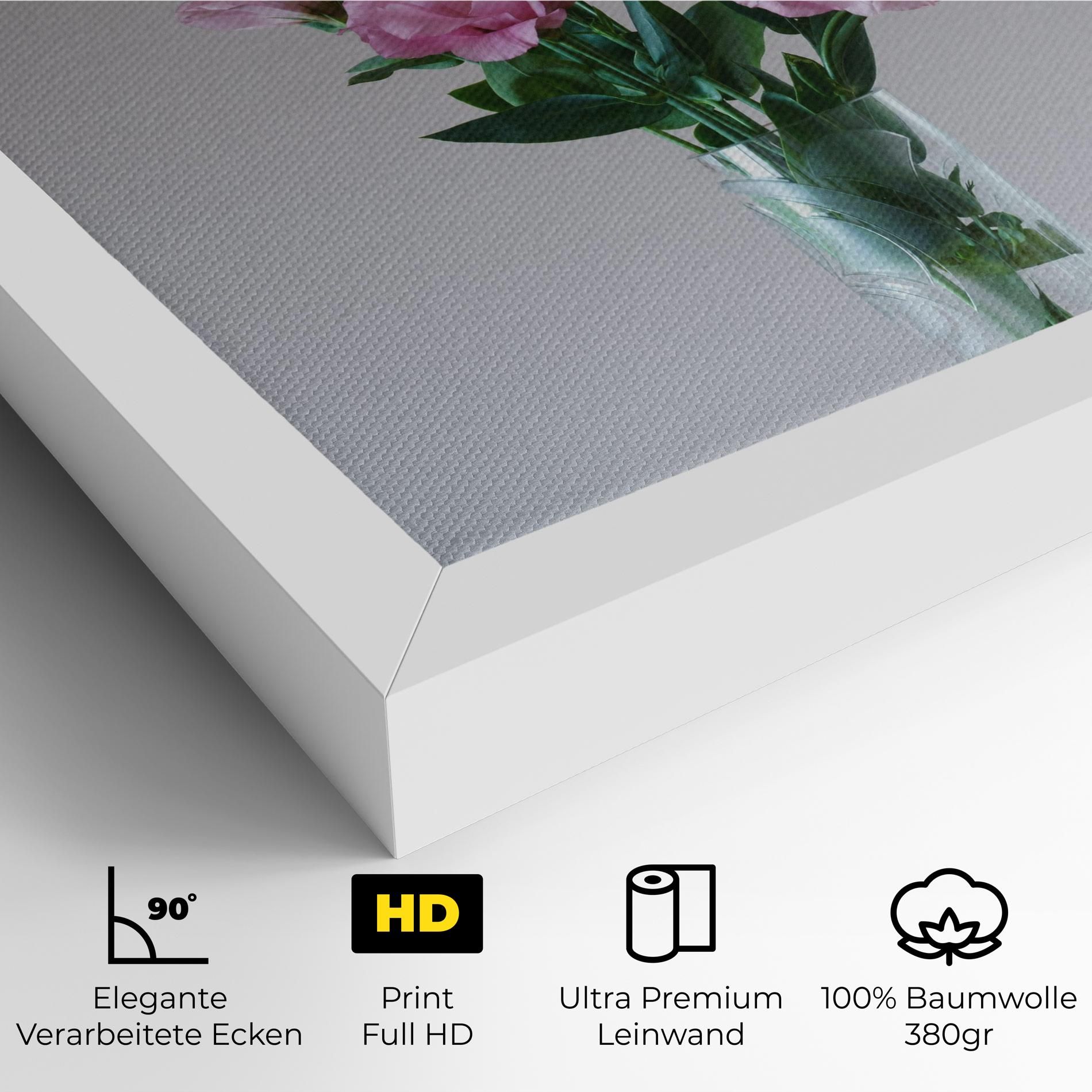 Pretty Pink Flower Vase mockup 4