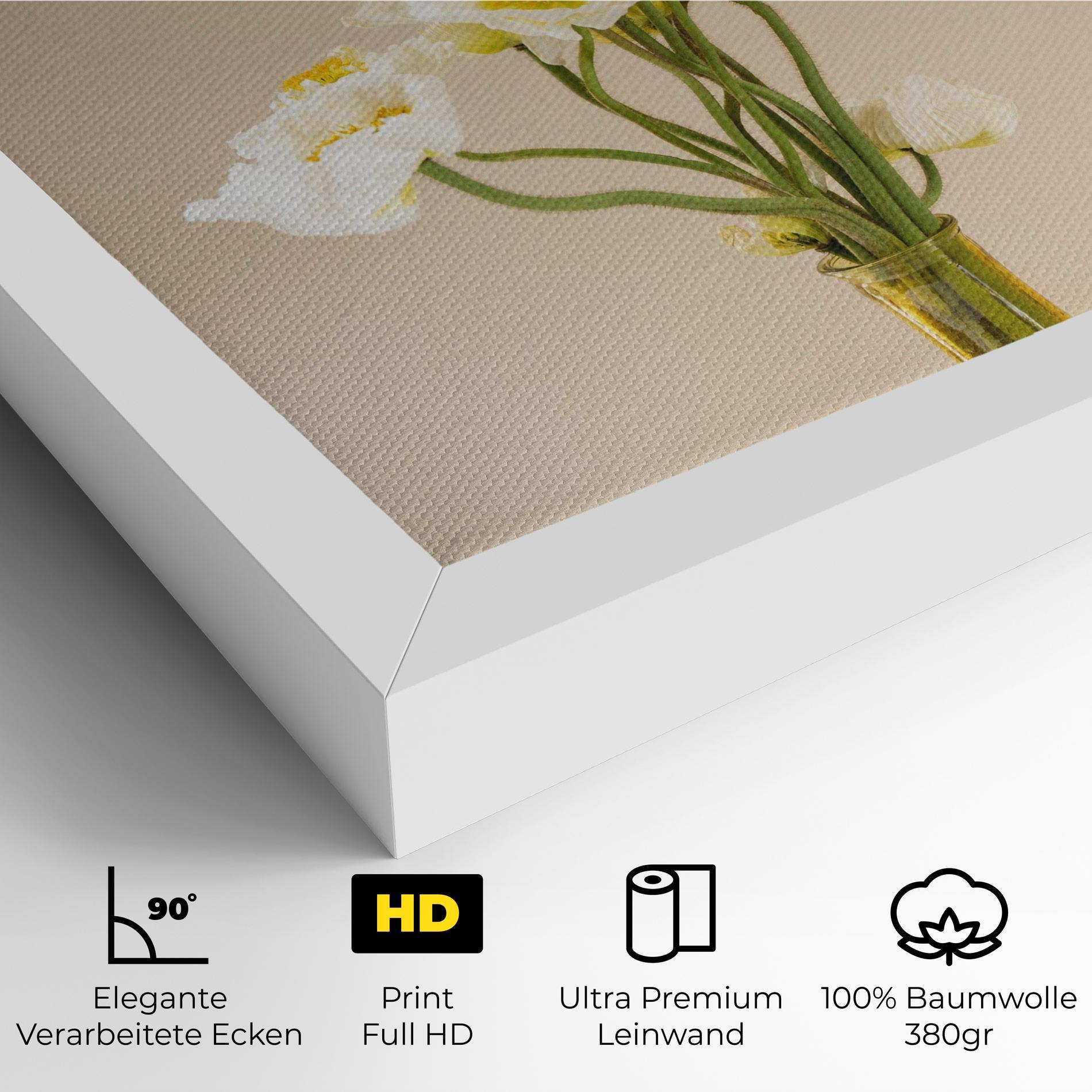 Leinwandbild Pretty Vase mockup 4