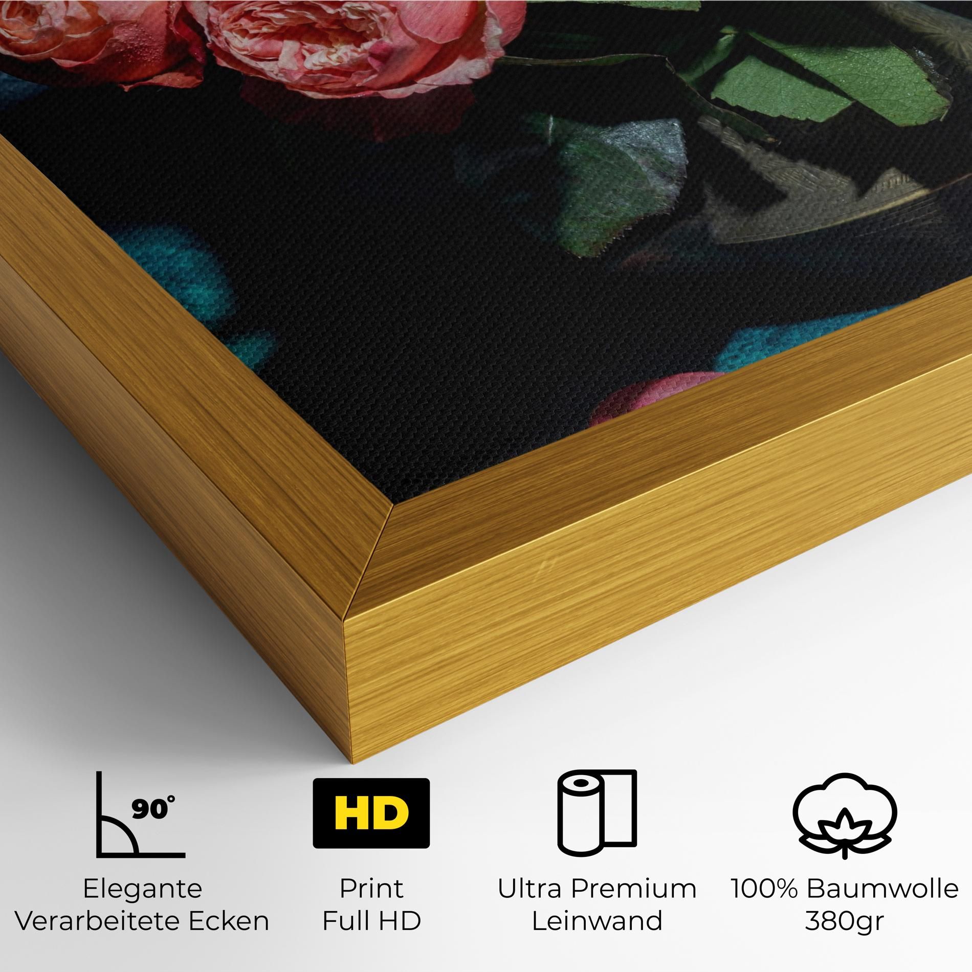 Bouquet Roses Vase mockup 4