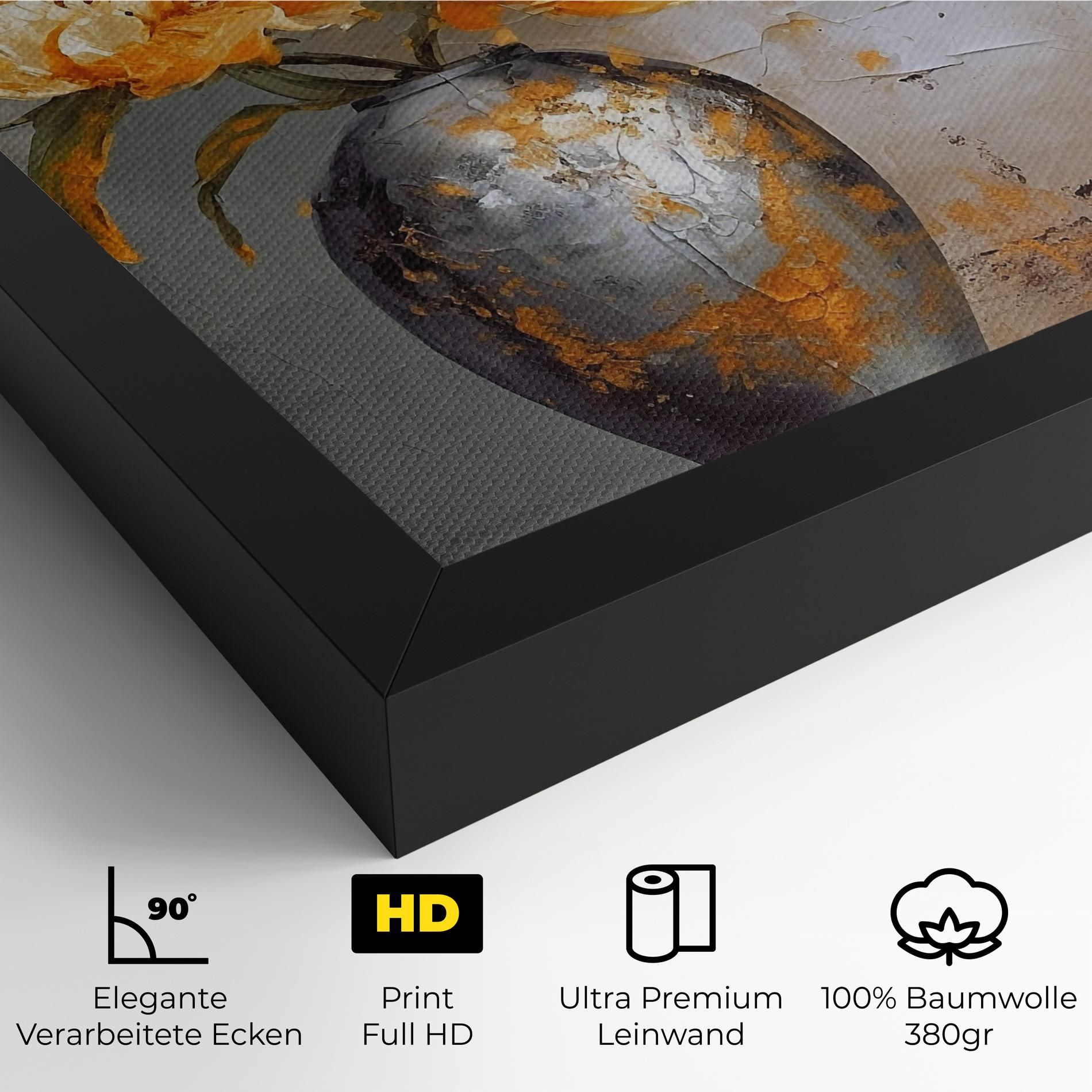 Grey Painting Vase mockup 4