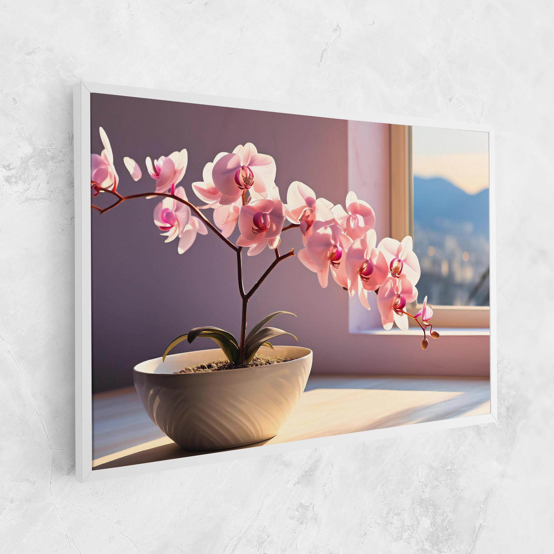 Leinwandbild Window Vase mockup 1
