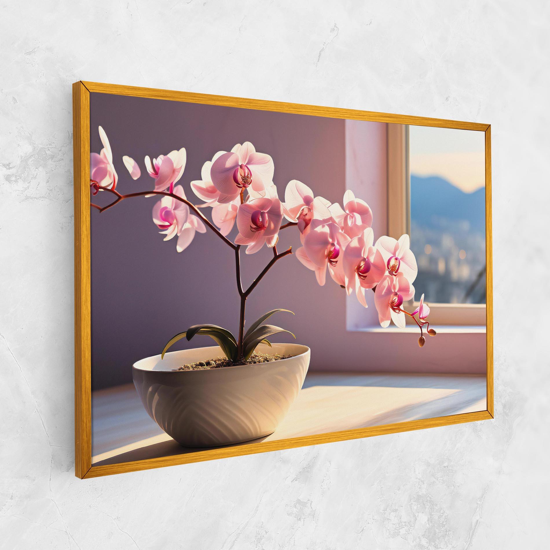 Leinwandbild Window Vase mockup 1