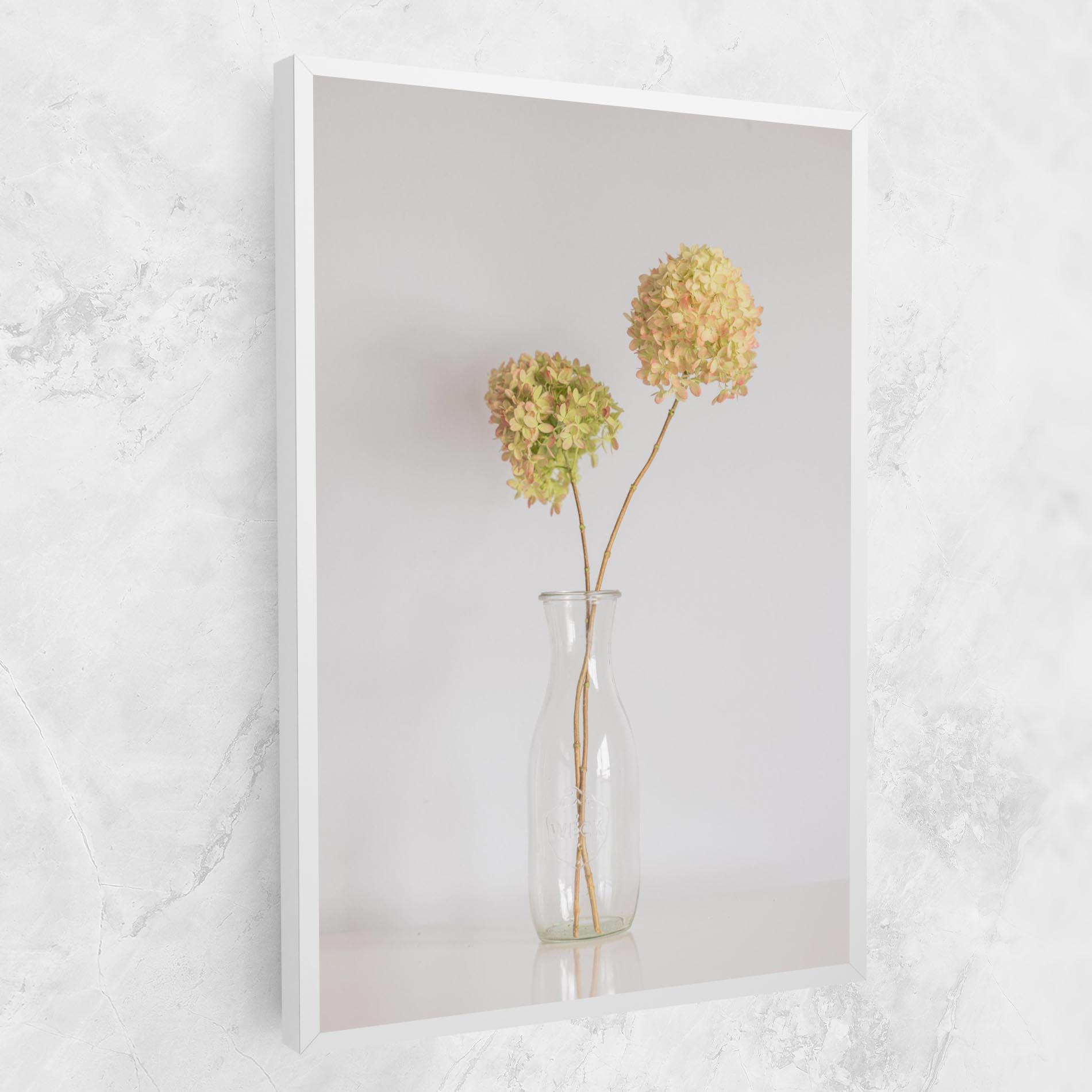Leinwandbild Pretty Flower Vase mockup 1