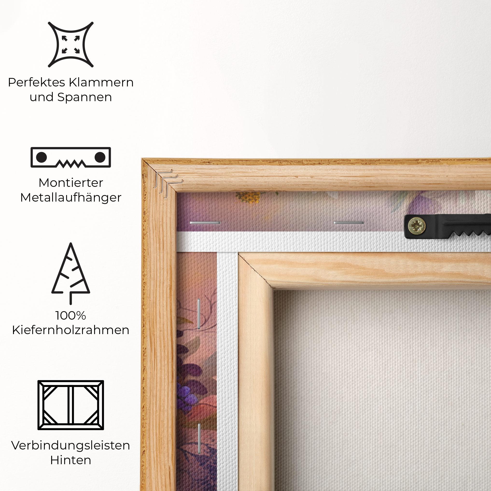 Leinwandbild Vecteezy_ai Generated Bouquet Of Fresh Spring Flowers On Light_23373362_865 mockup 5