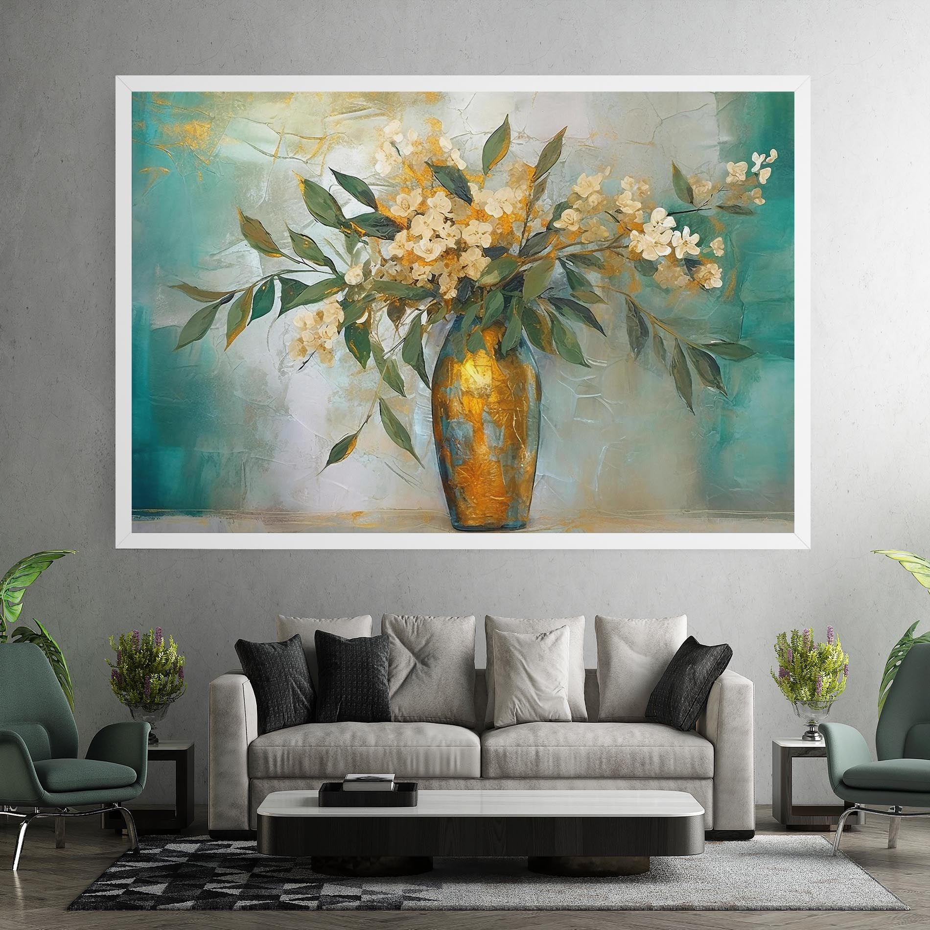 Abstract Vase Art mockup 7