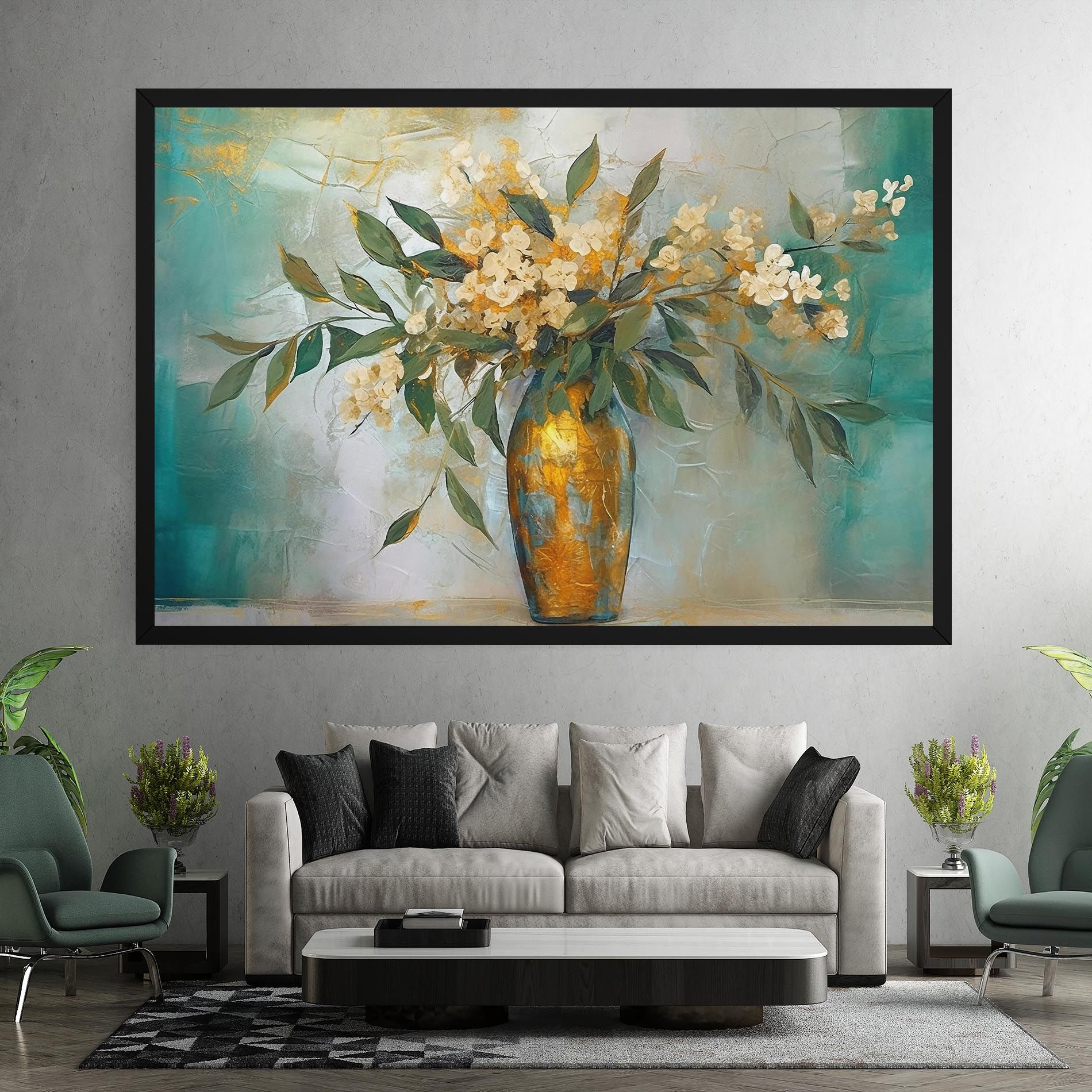 Abstract Vase Art mockup 7