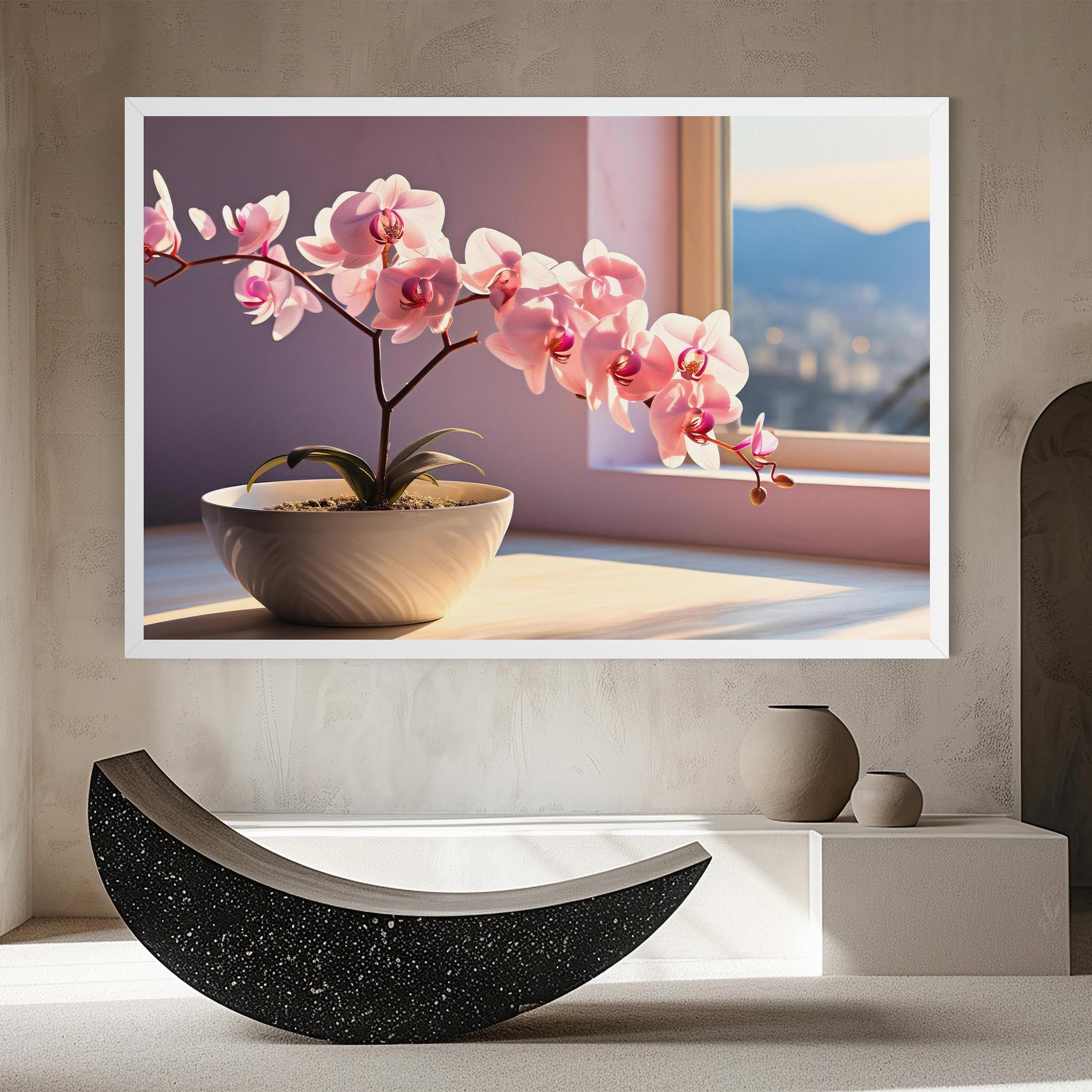 Leinwandbild Window Vase mockup 8