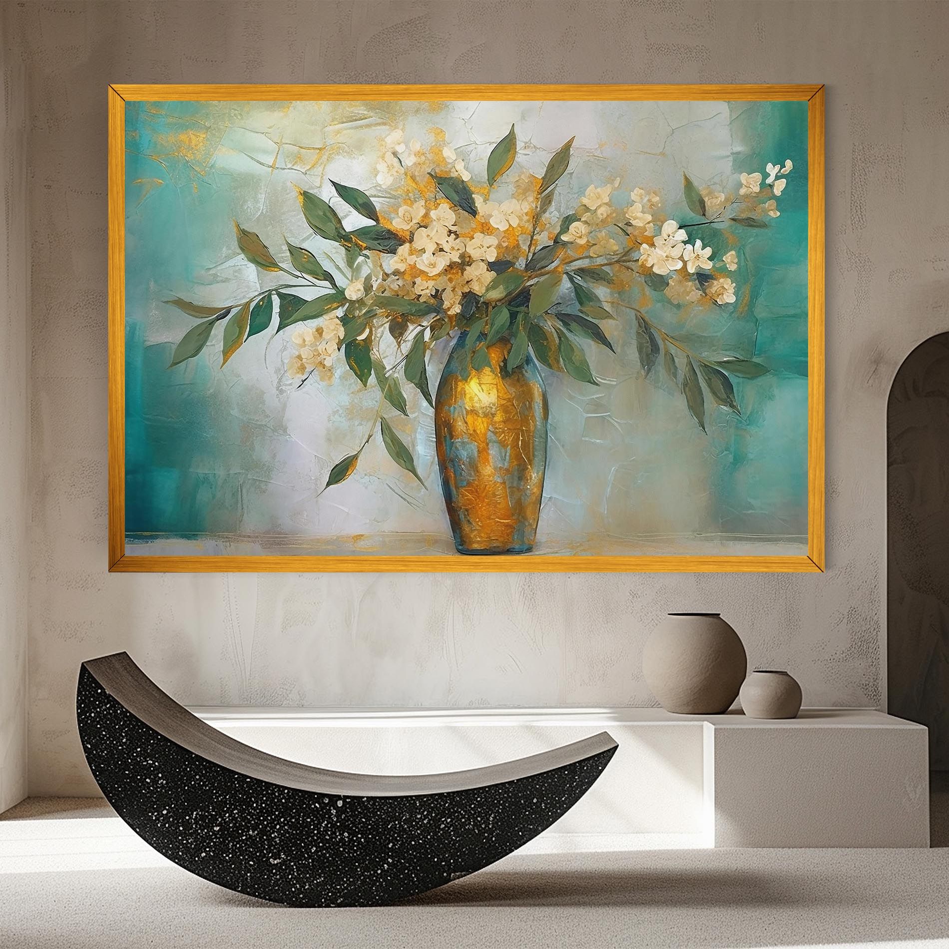 Abstract Vase Art mockup 8