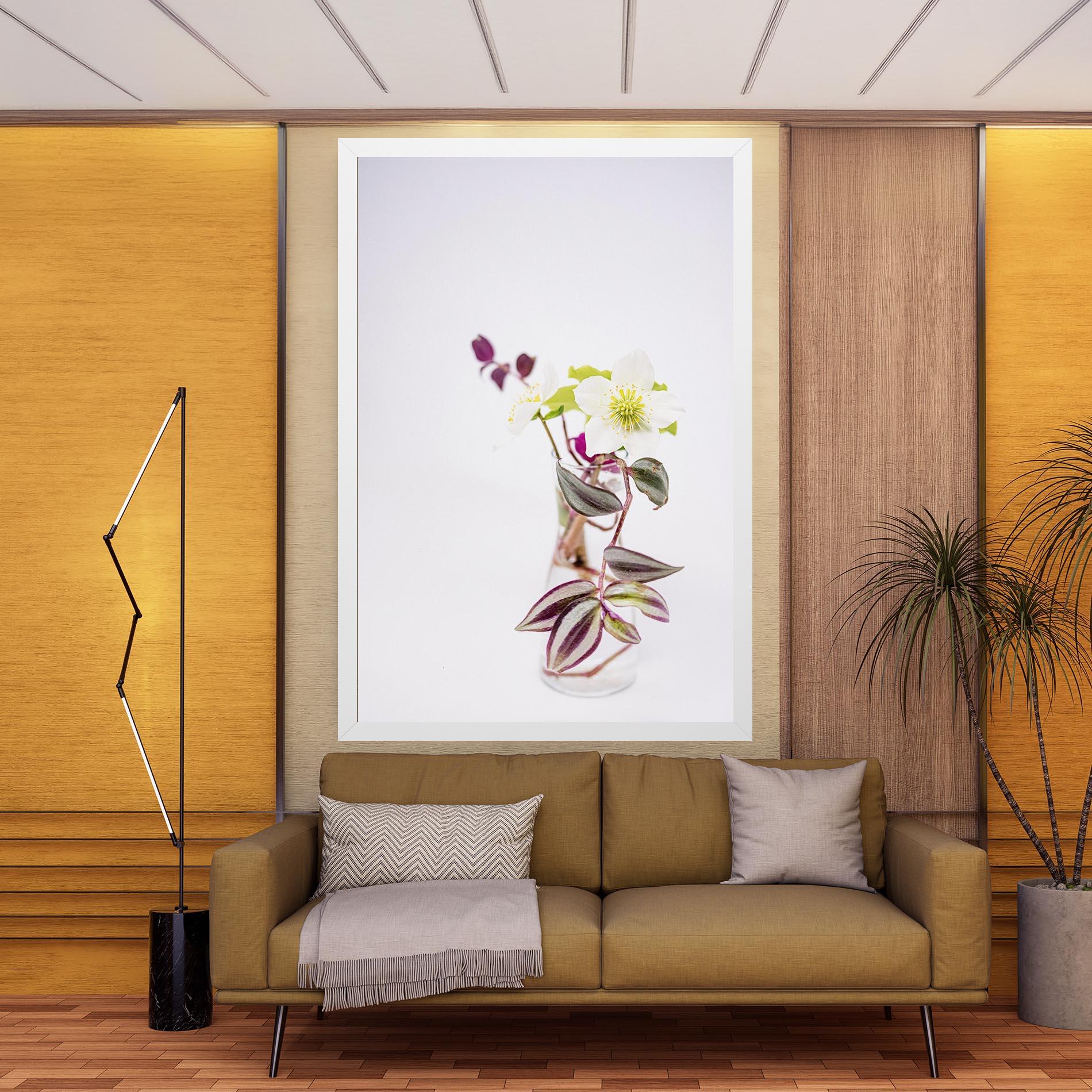 Leinwandbild Pretty Leaf Vase mockup 9