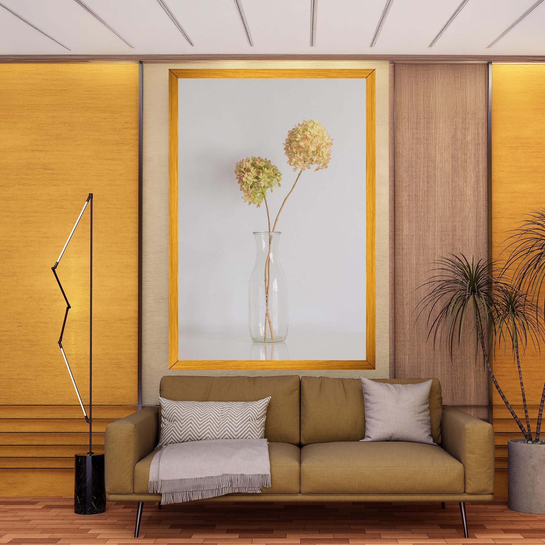 Leinwandbild Pretty Flower Vase mockup 9