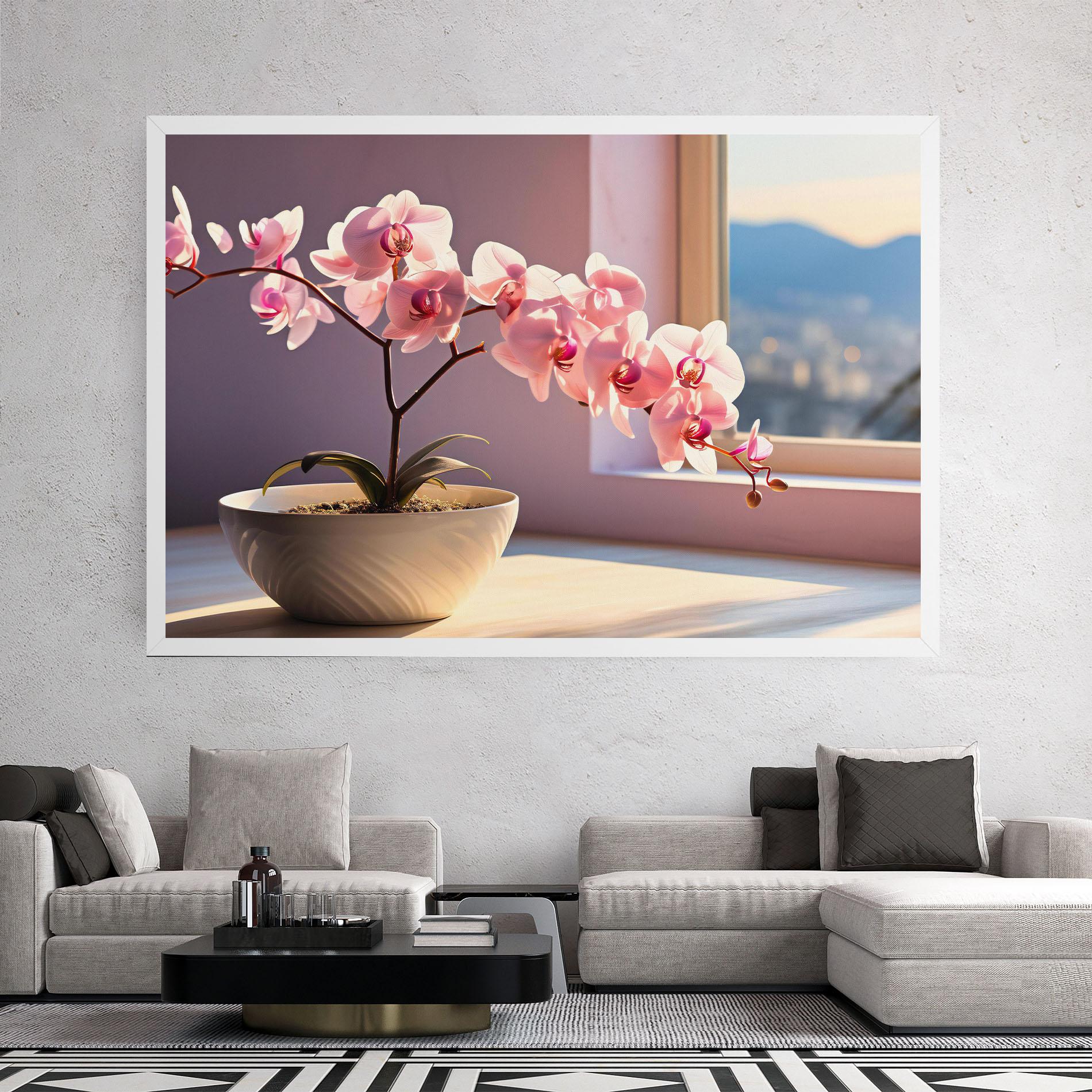 Leinwandbild Window Vase mockup 2