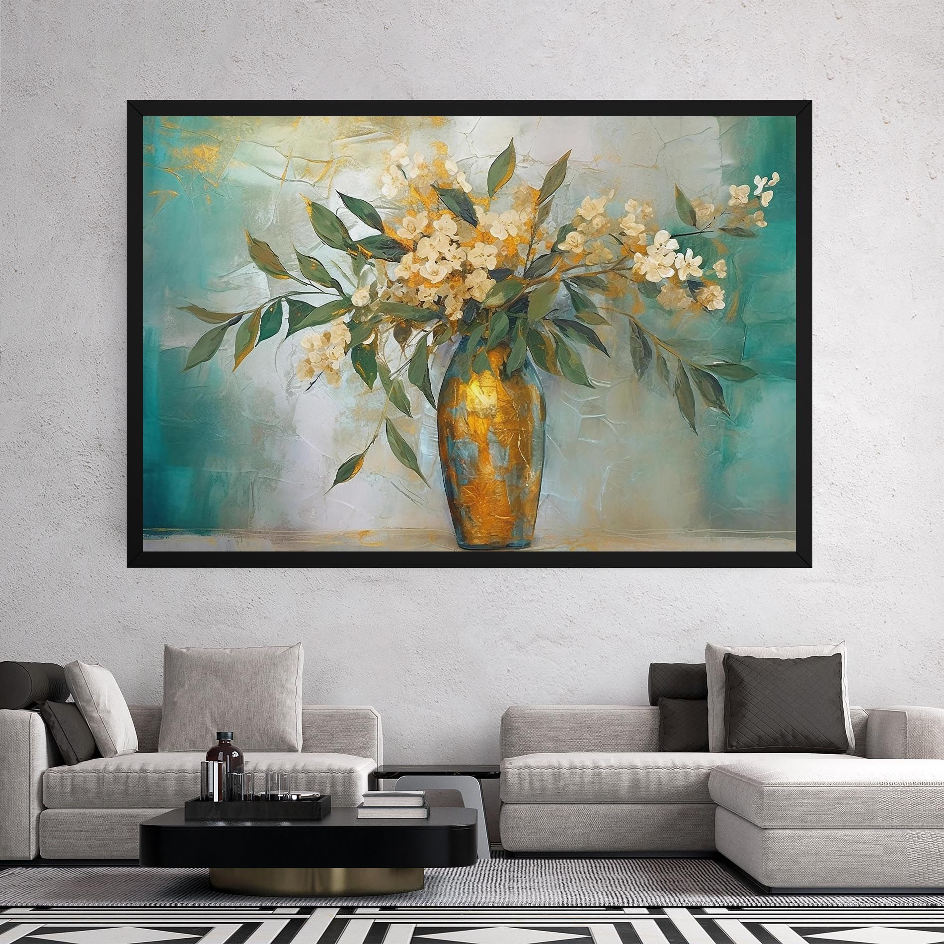 Abstract Vase Art mockup 2