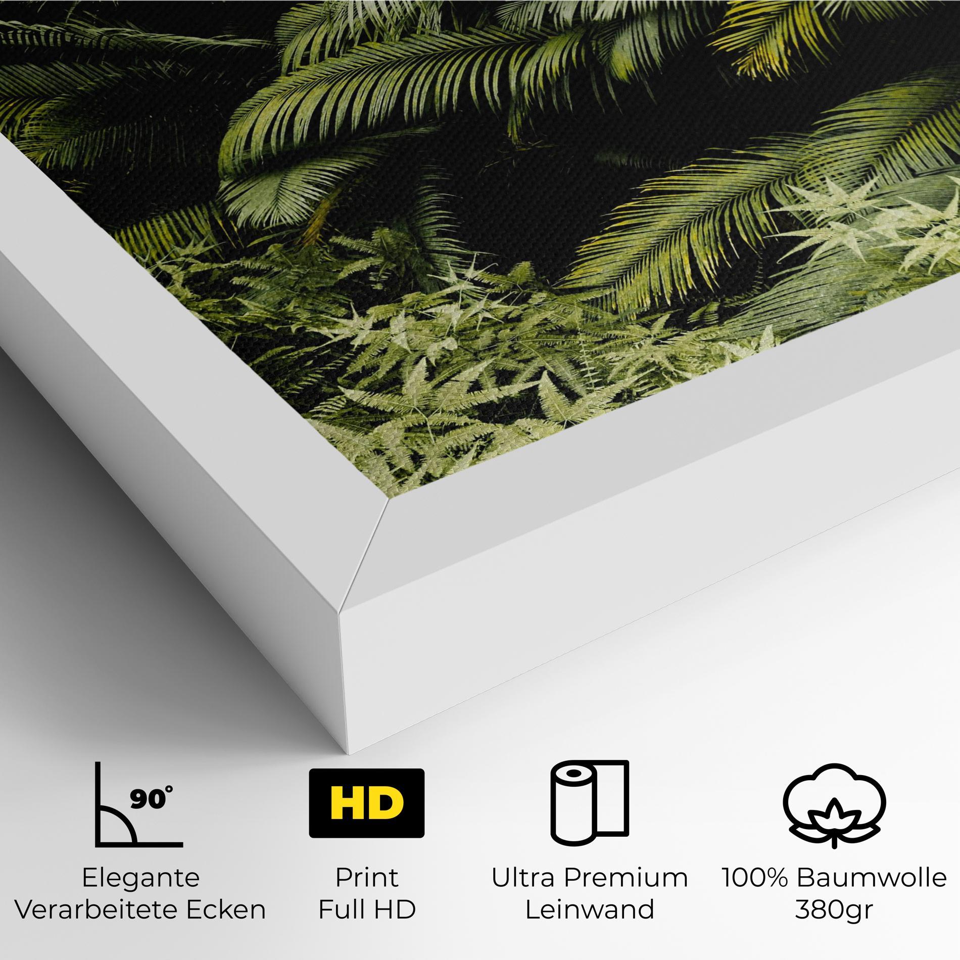 Leinwandbild Into The Jungle mockup 4