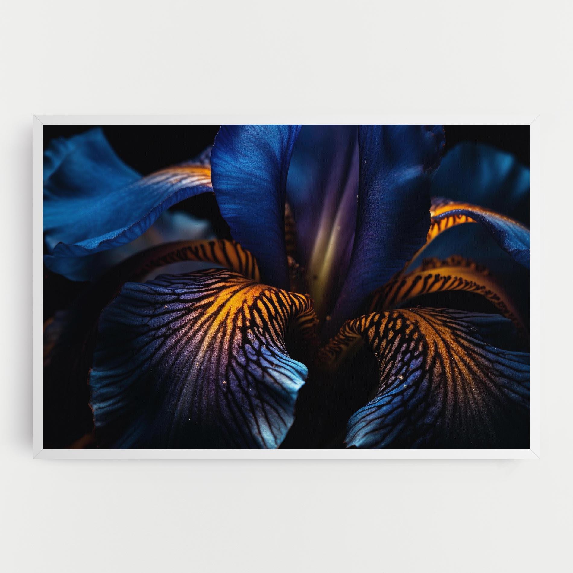 Leinwandbild Dark Yellow Iris mockup 0