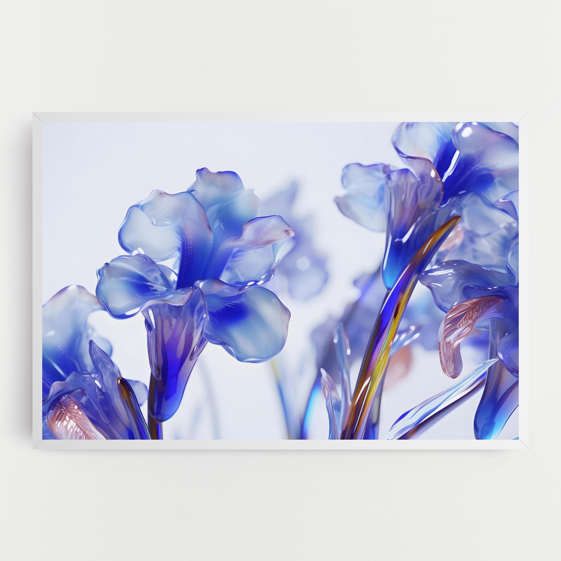 Leinwandbild Iris Glass mockup 0