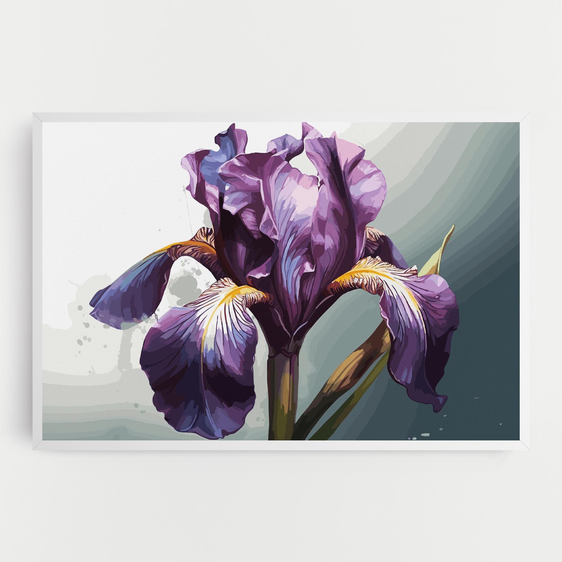 Purple Blue Iris mockup 0