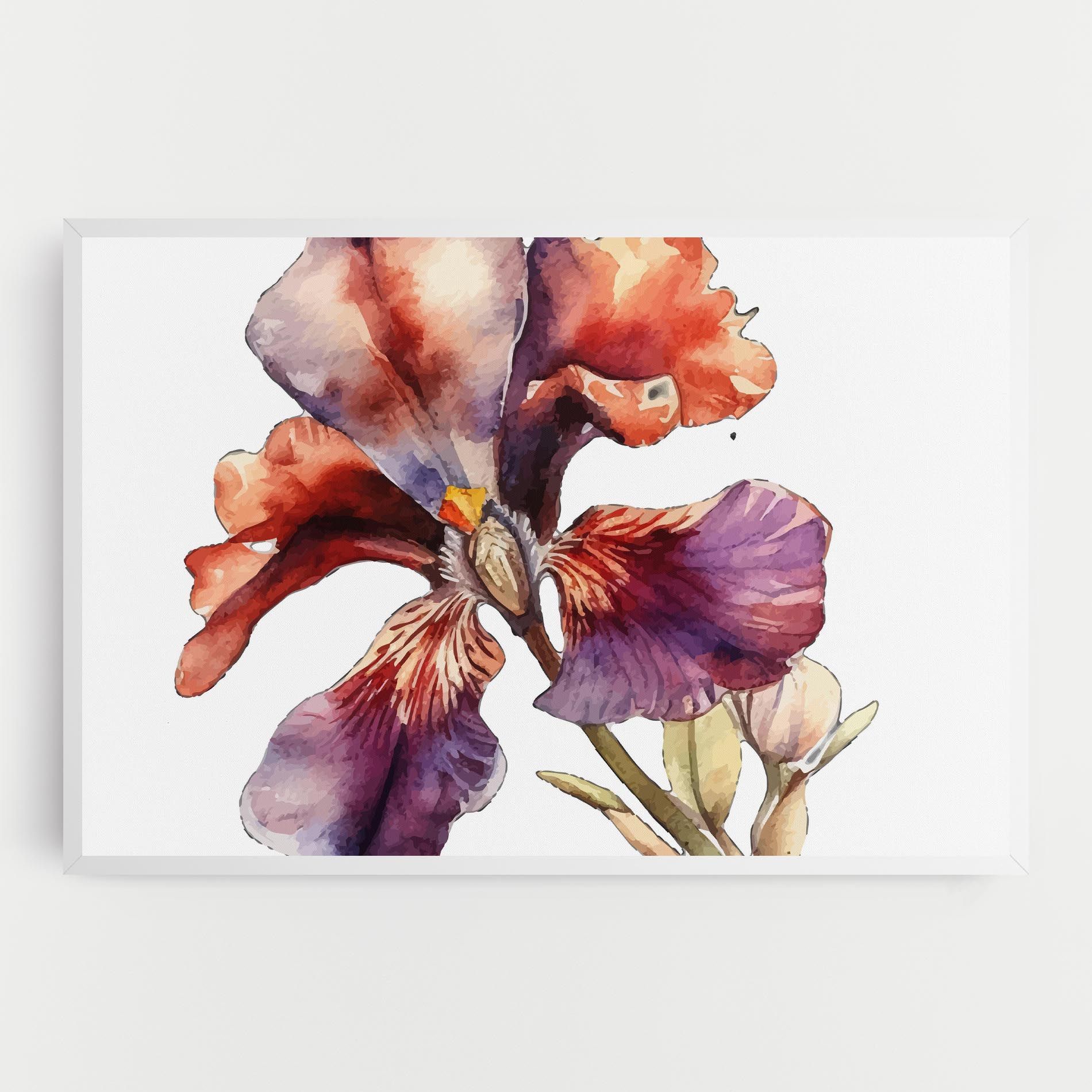 Watercolor Iris mockup 0