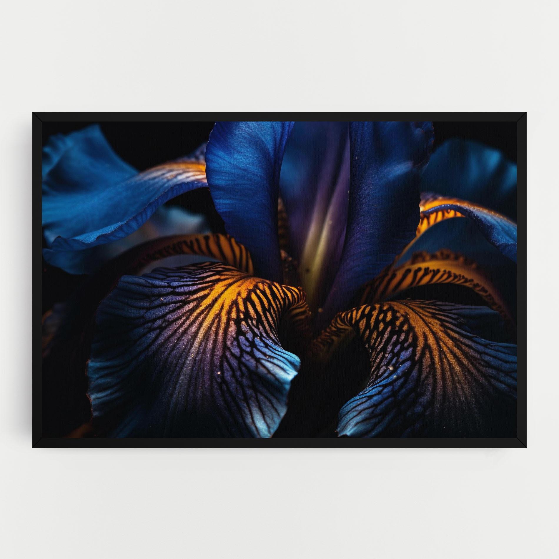 Leinwandbild Dark Yellow Iris mockup 0