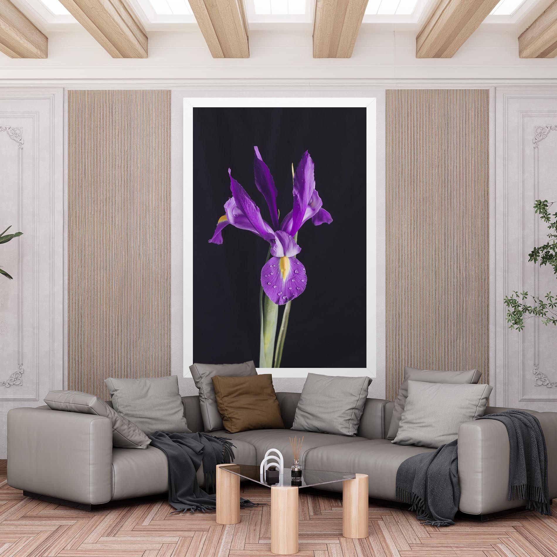 Fresh Purple Iris mockup 6