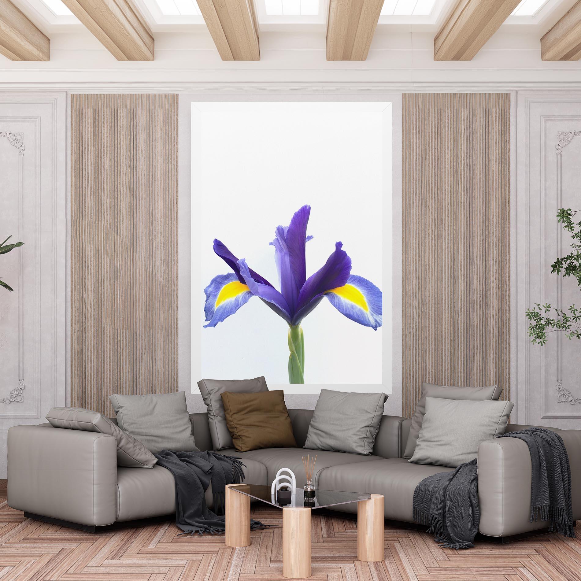 Leinwandbild Yellow Color Iris mockup 6