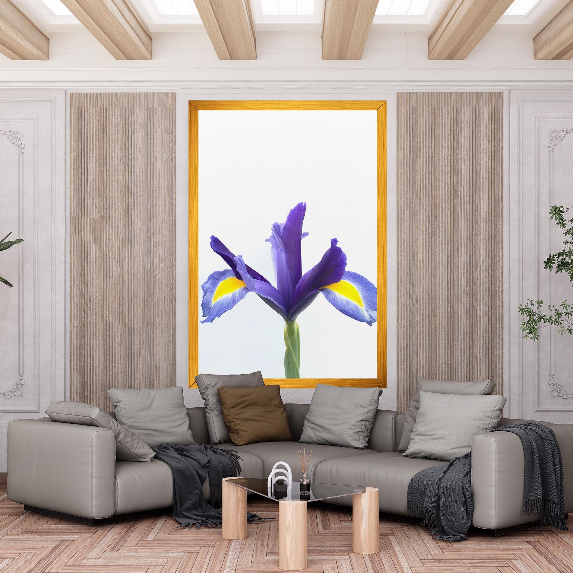 Leinwandbild Yellow Color Iris mockup 6